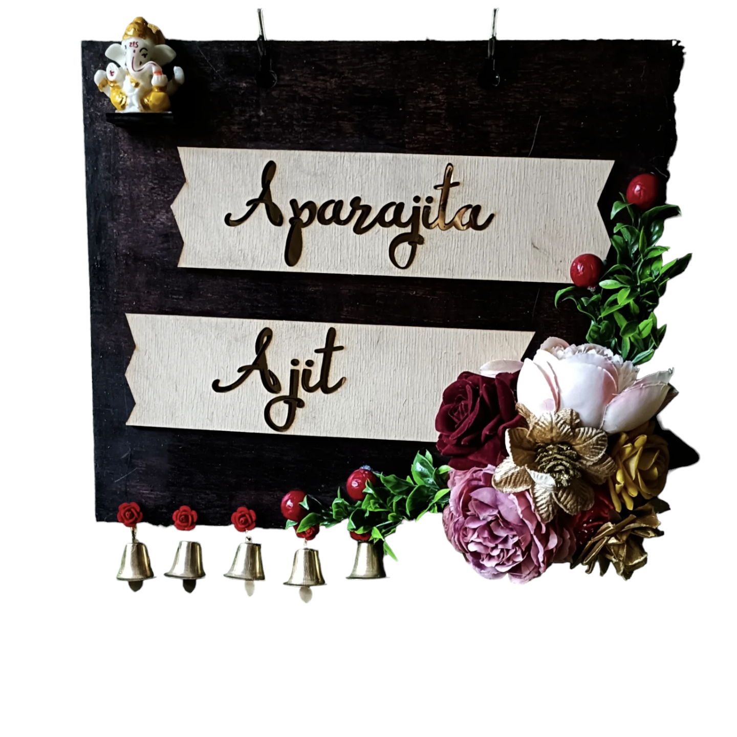 Personalized wooden Name Plate