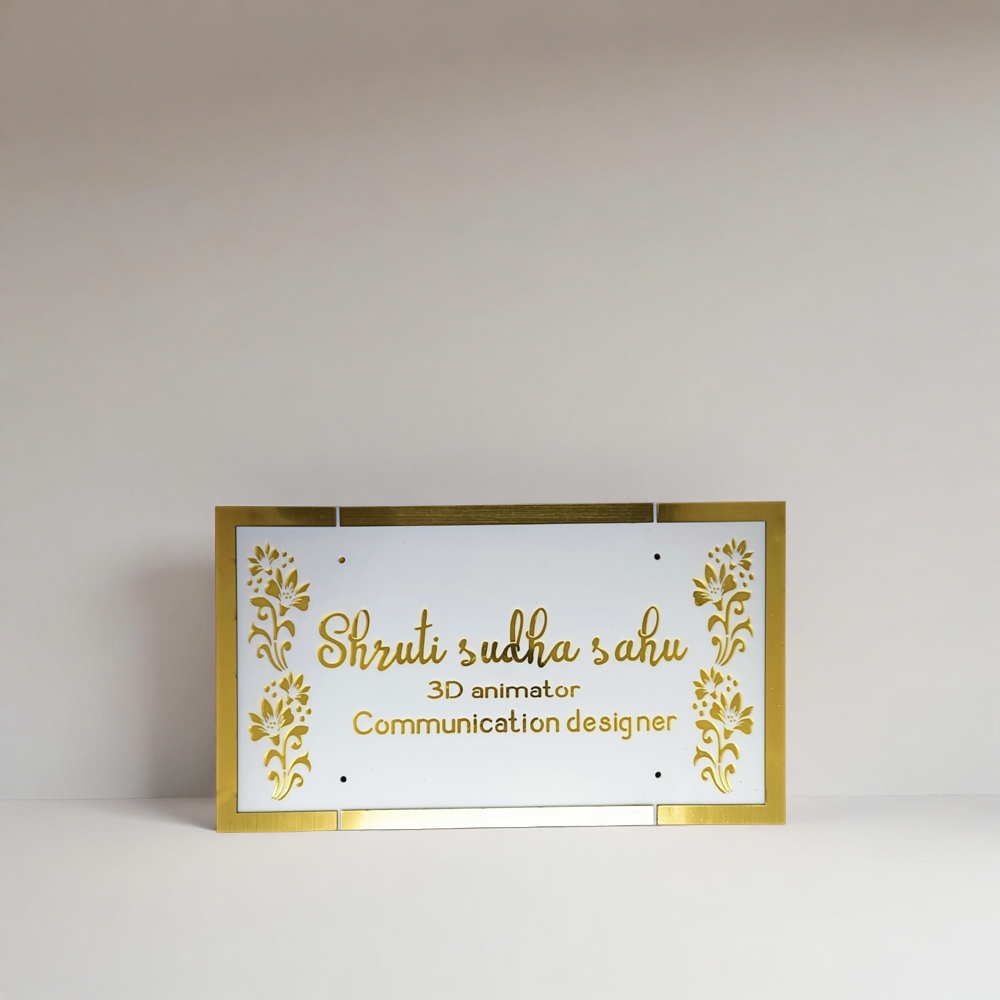 Customized acrylic Name Plate