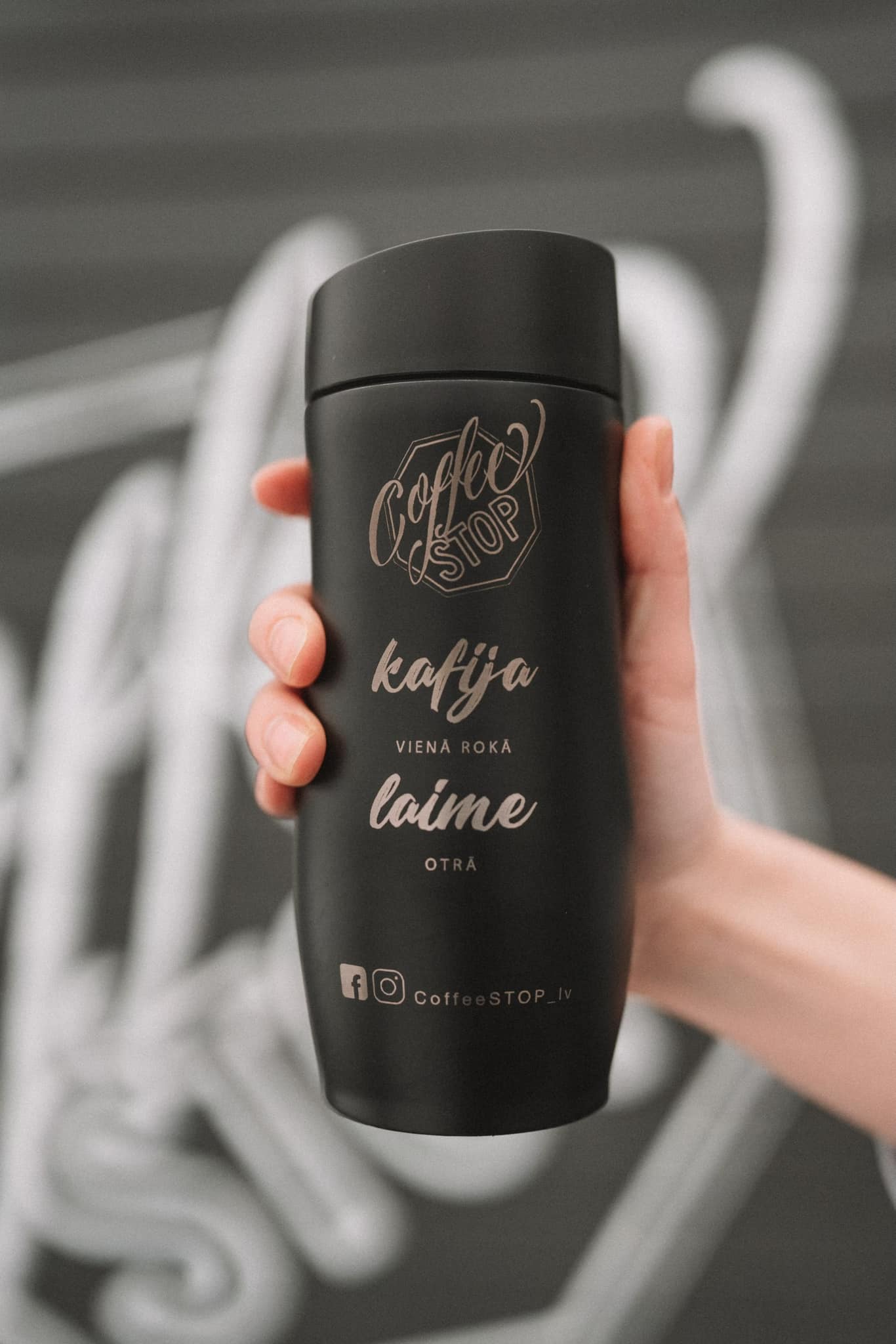 Coffee STOP termo krūze