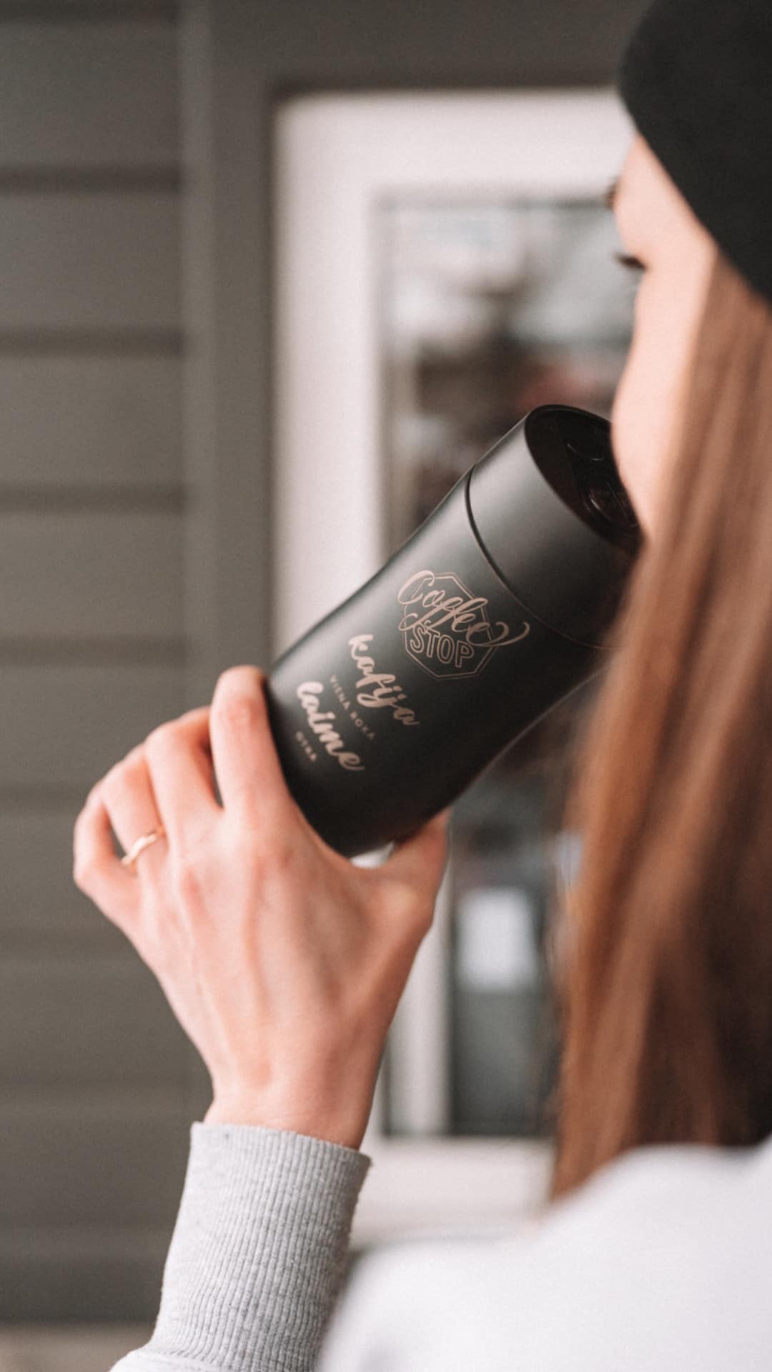 Coffee STOP termo krūze