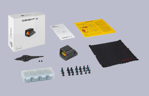 Osight SE RMSc Footprint Enclosed Red Dot Sight