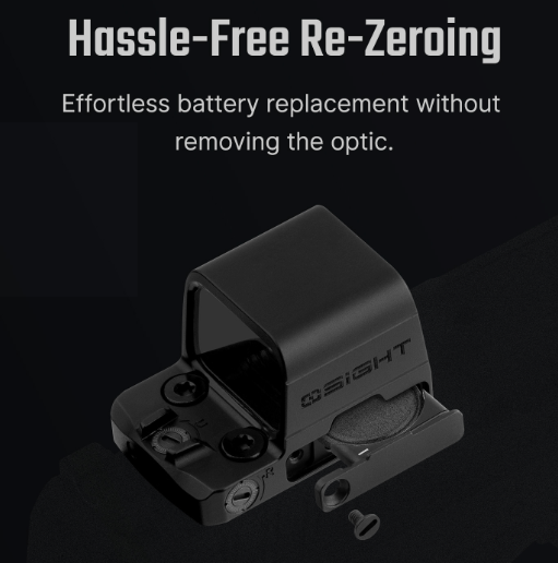 Osight SE RMSc Footprint Enclosed Red Dot Sight