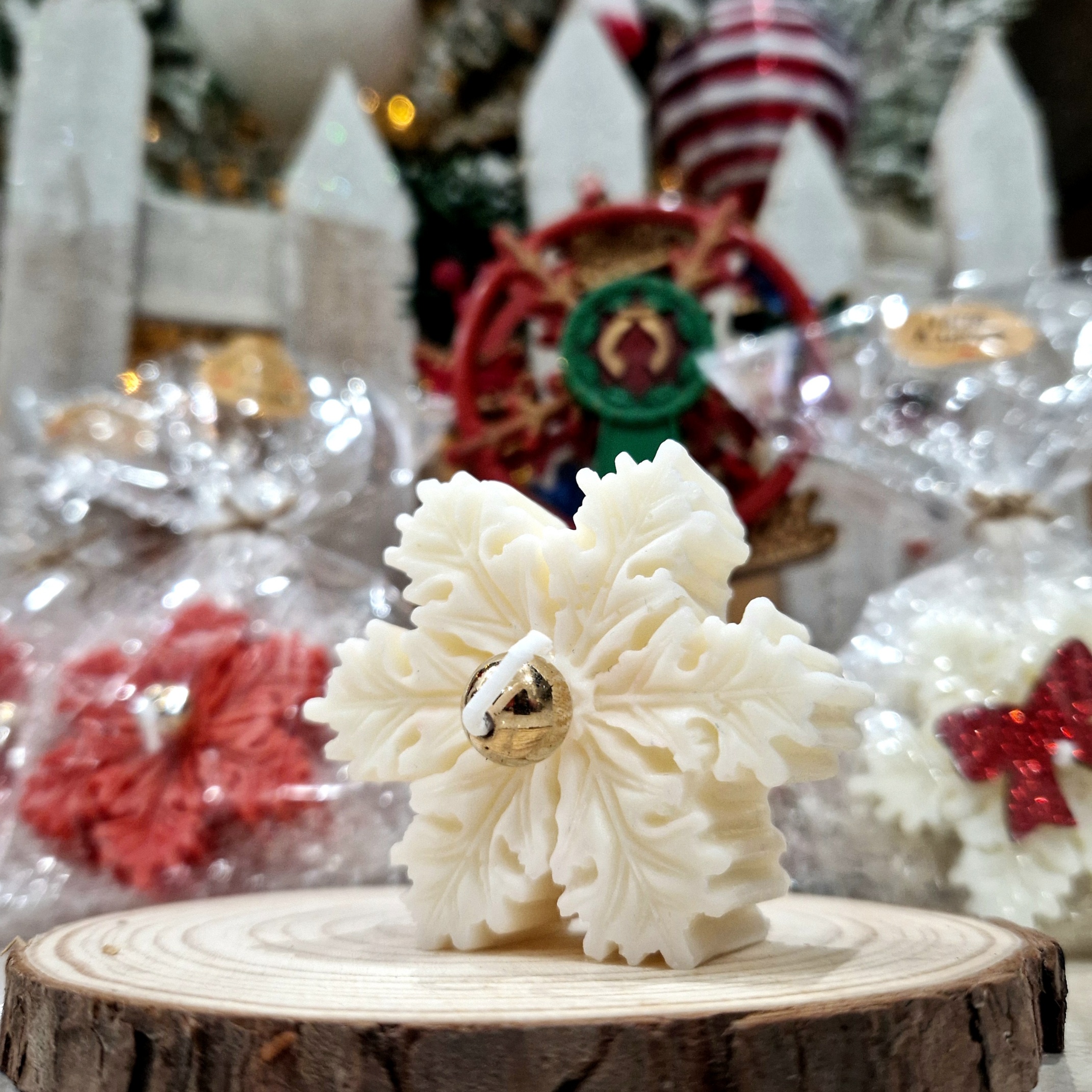 Stella di Natale in Cera di Soia