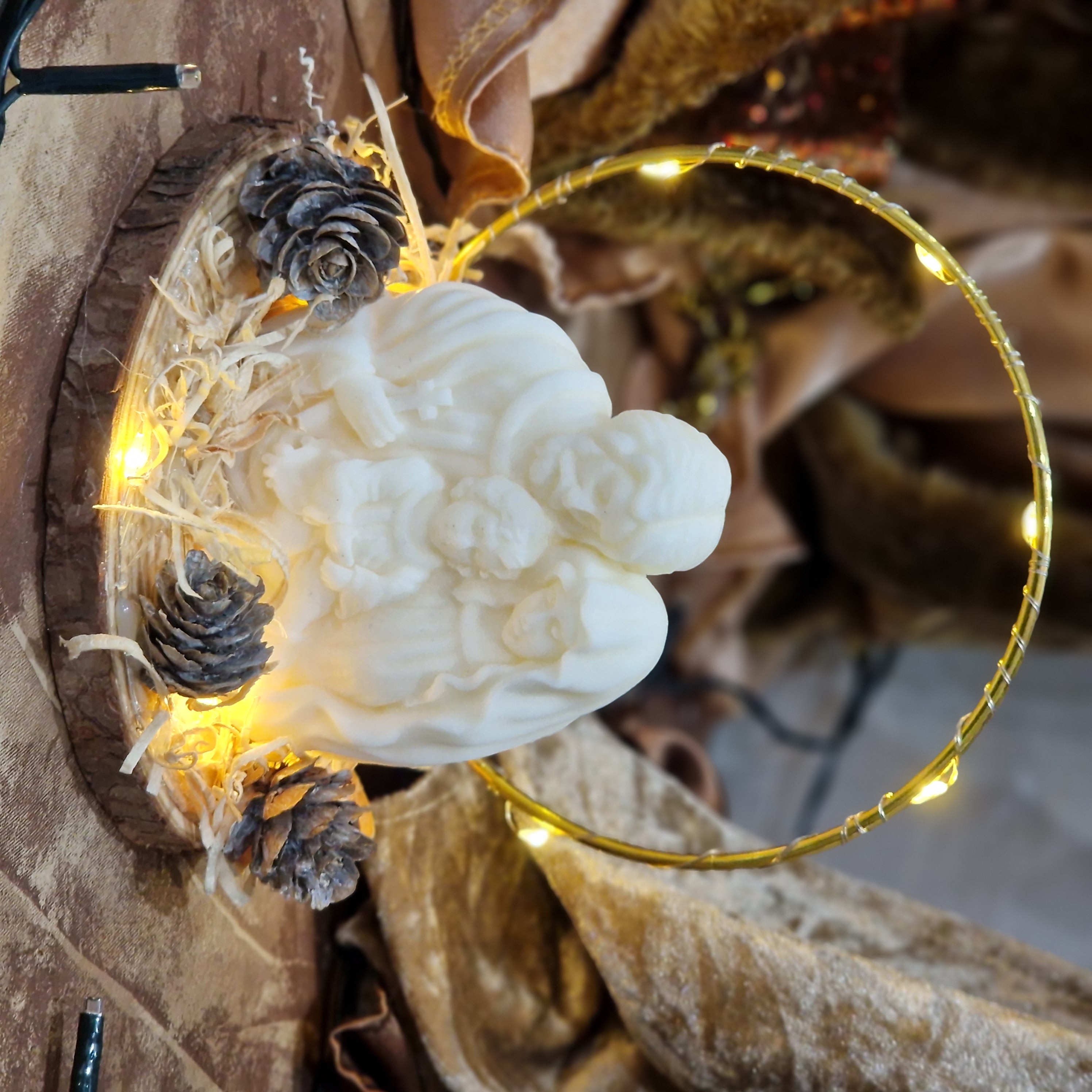 SACRA FAMIGLIA CON LUCI