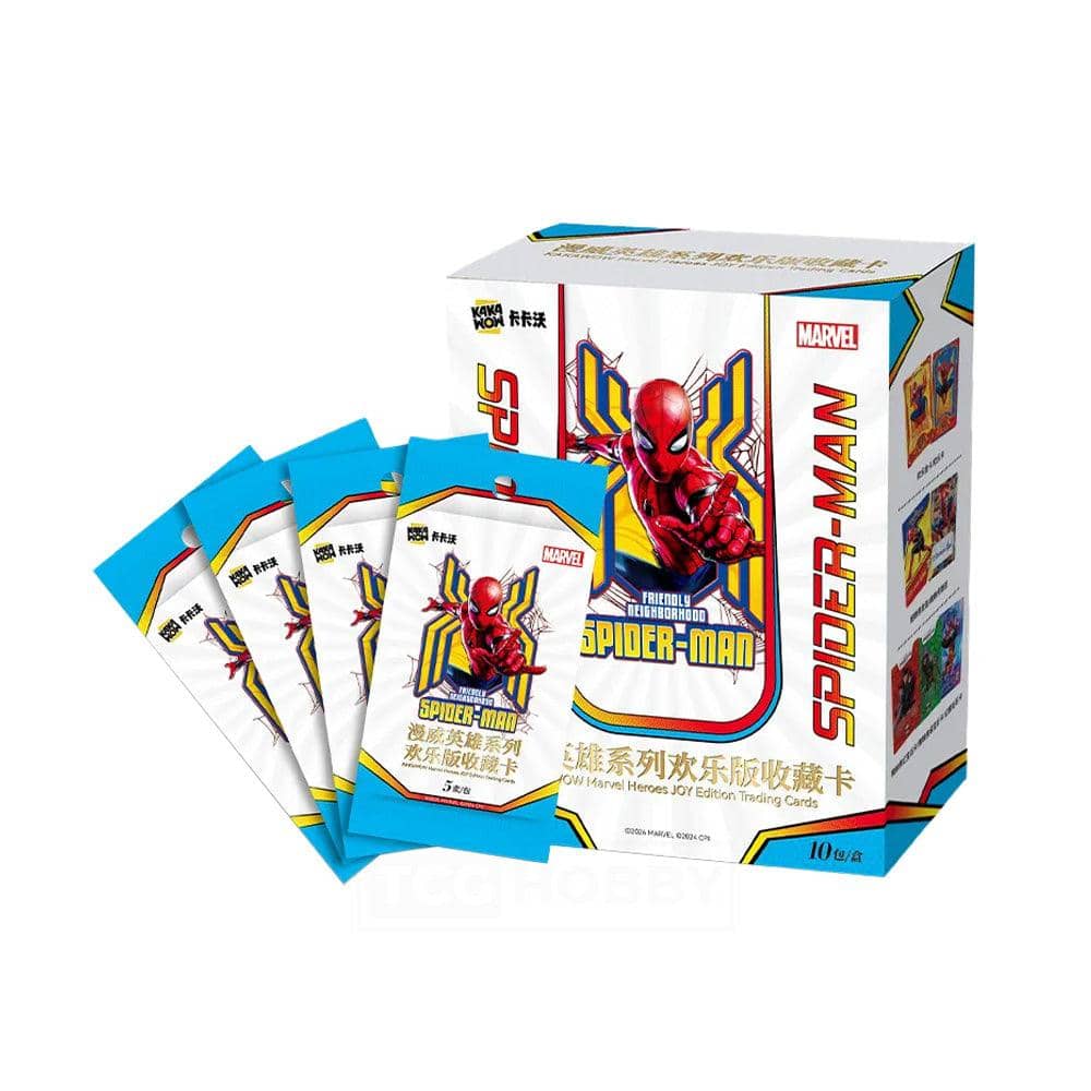 ( SPIDERMAN ) Display Spider-Man Kakawow composé de 10 boosters de cartes