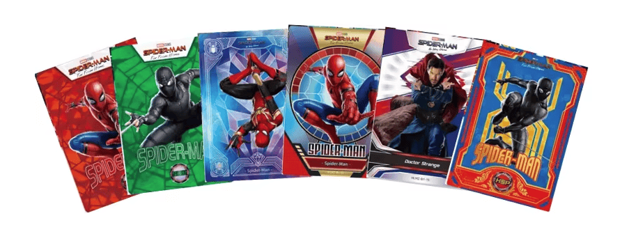 ( SPIDERMAN ) Display Spider-Man Kakawow composé de 10 boosters de cartes  