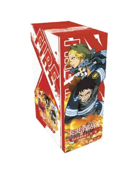 ( FIRE FORCE ) Display Fire Force Kayou composé de 18 boosters de 5 cartes