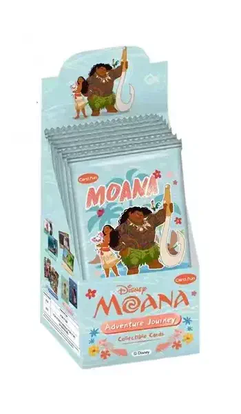 ( DISNEY ) Display Vaiana Card Fun composé de 10 boosters