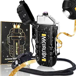 Stocking Stuffers for Adults Gift for Men Dad Gifts from Daughter Son Wife, Electric Lighter Tools Gifts for Dad Father Husband Grandpa Christmas Birthday Gift Cool Gadgets for Men