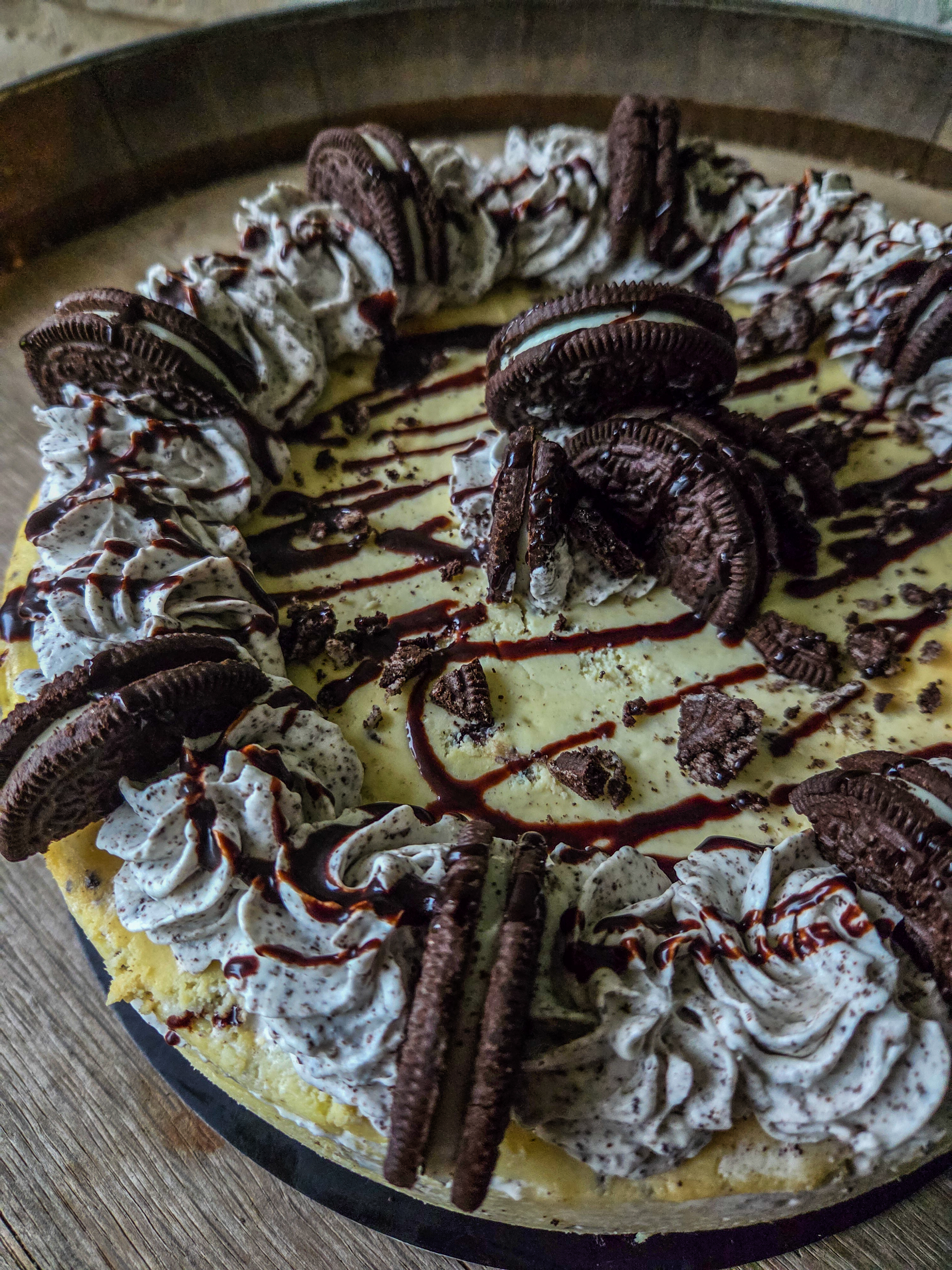 Cookie Monster Cheesecake