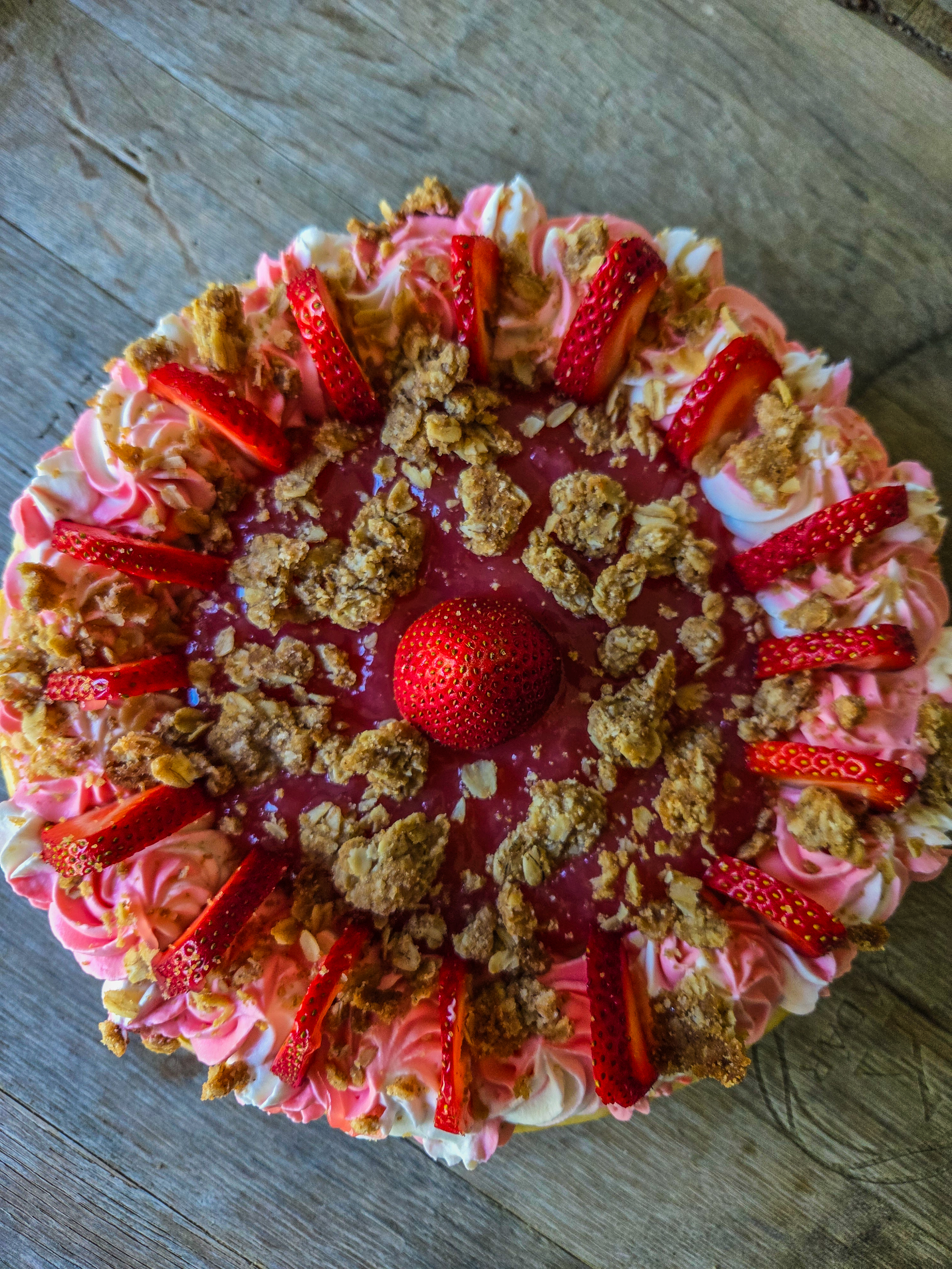 Strawberry, Blueberry, Or Raspberry Cheesecake