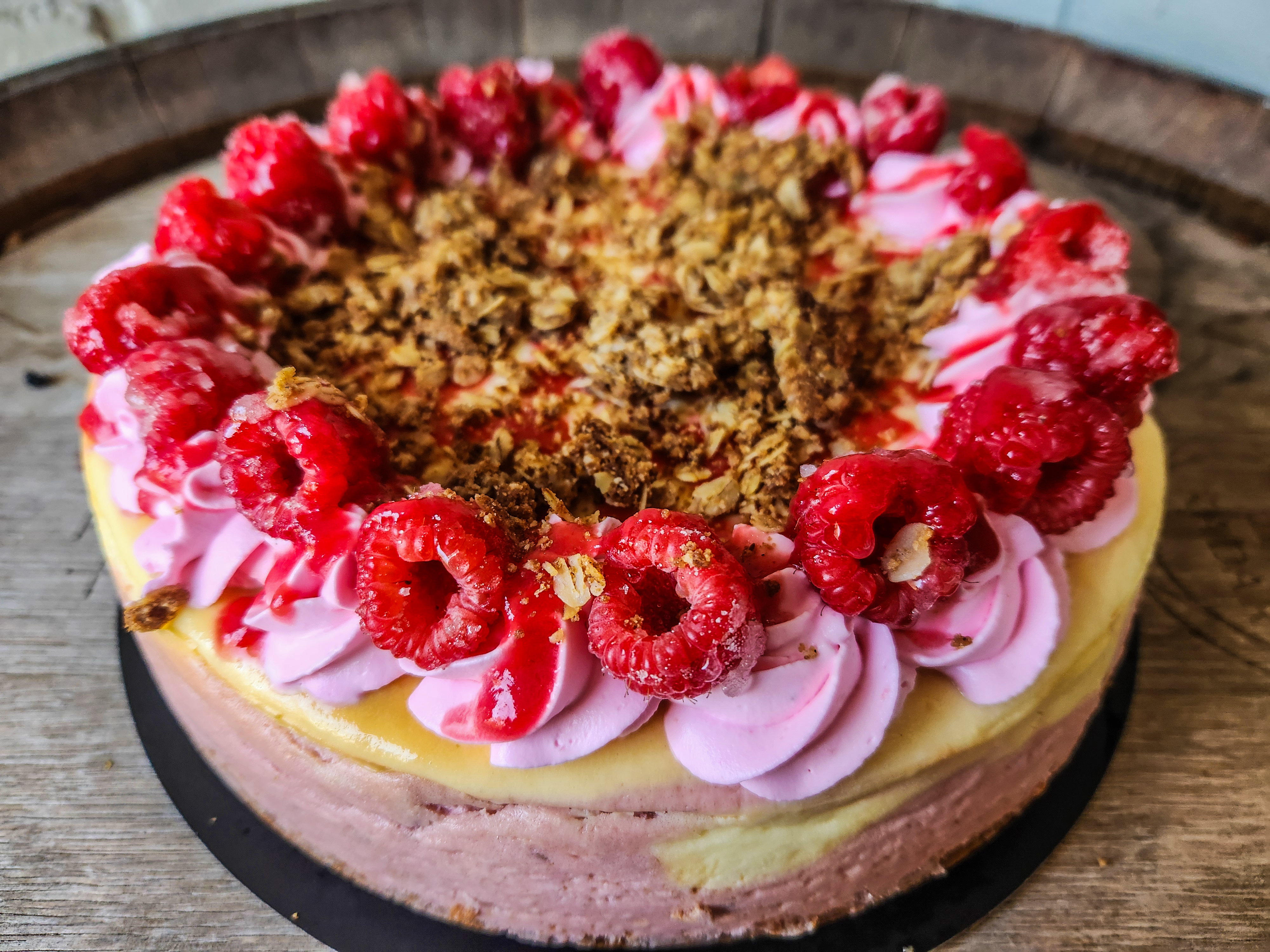 Strawberry, Blueberry, Or Raspberry Cheesecake