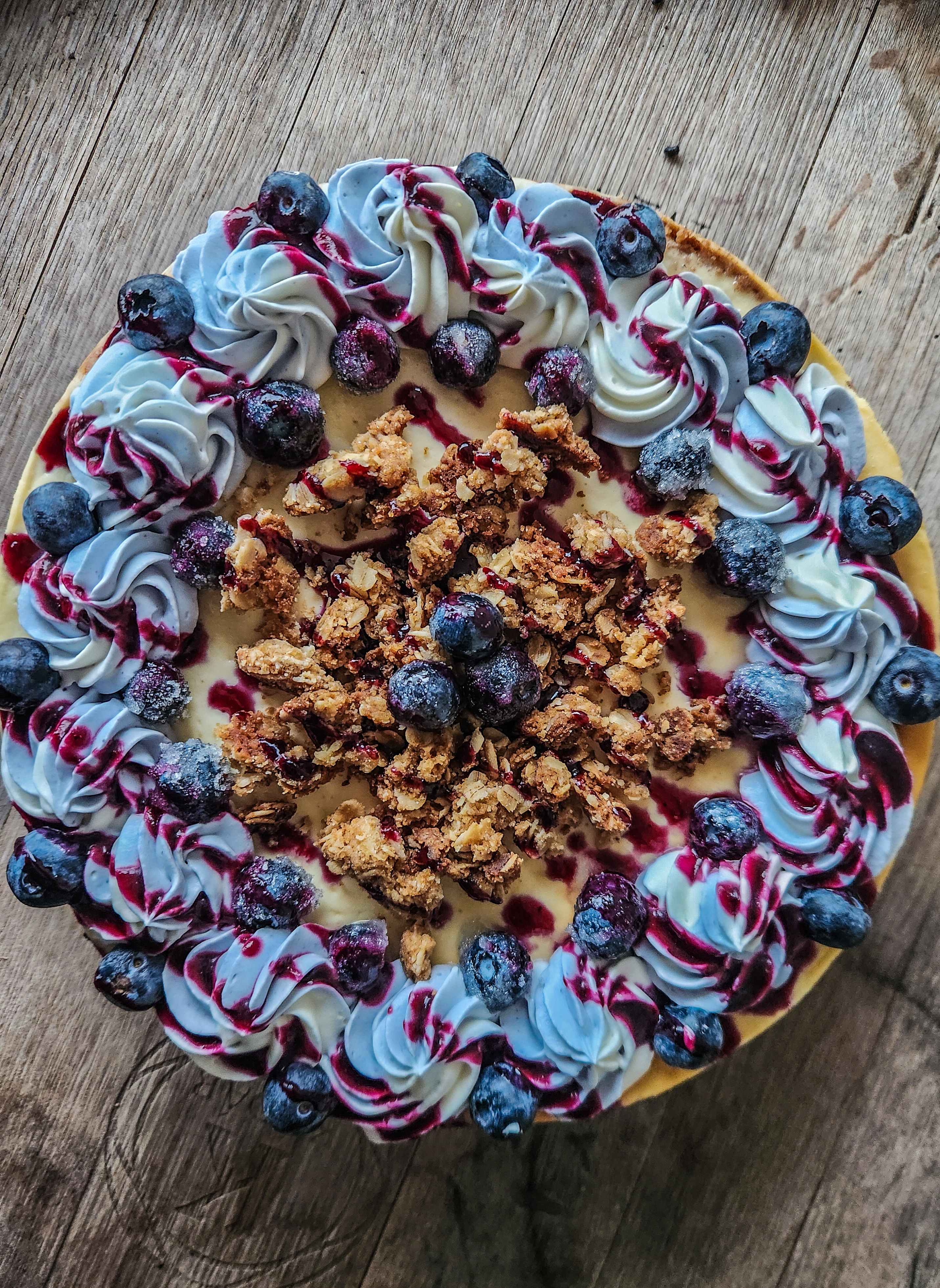 Strawberry, Blueberry, Or Raspberry Cheesecake