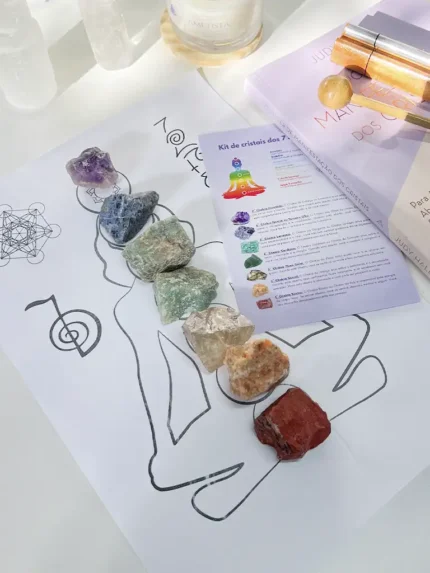 Equilíbrio dos Chakras Online com Cristais 1 Sessão