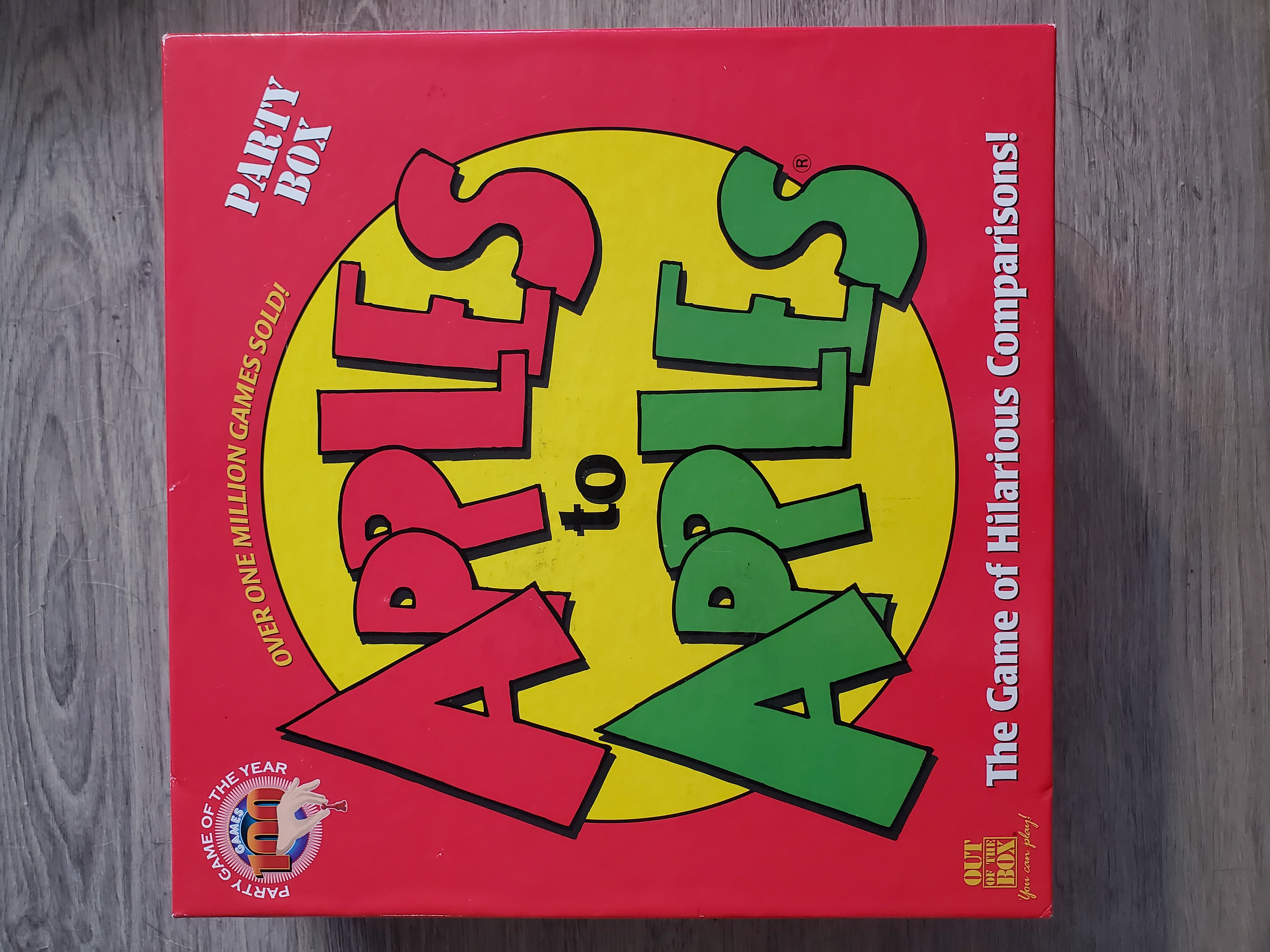 Apples to Apples Party Box