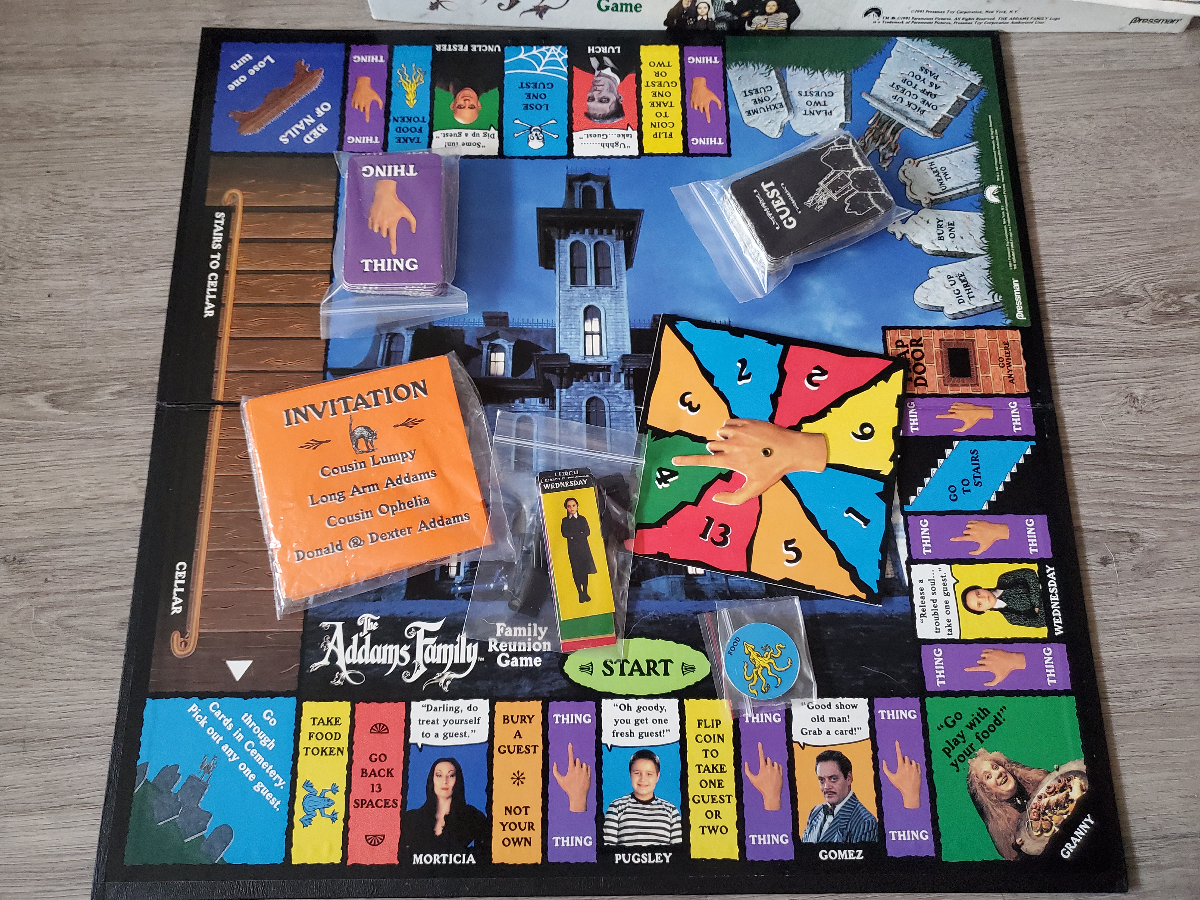 Addams Family : Family Reunion Game