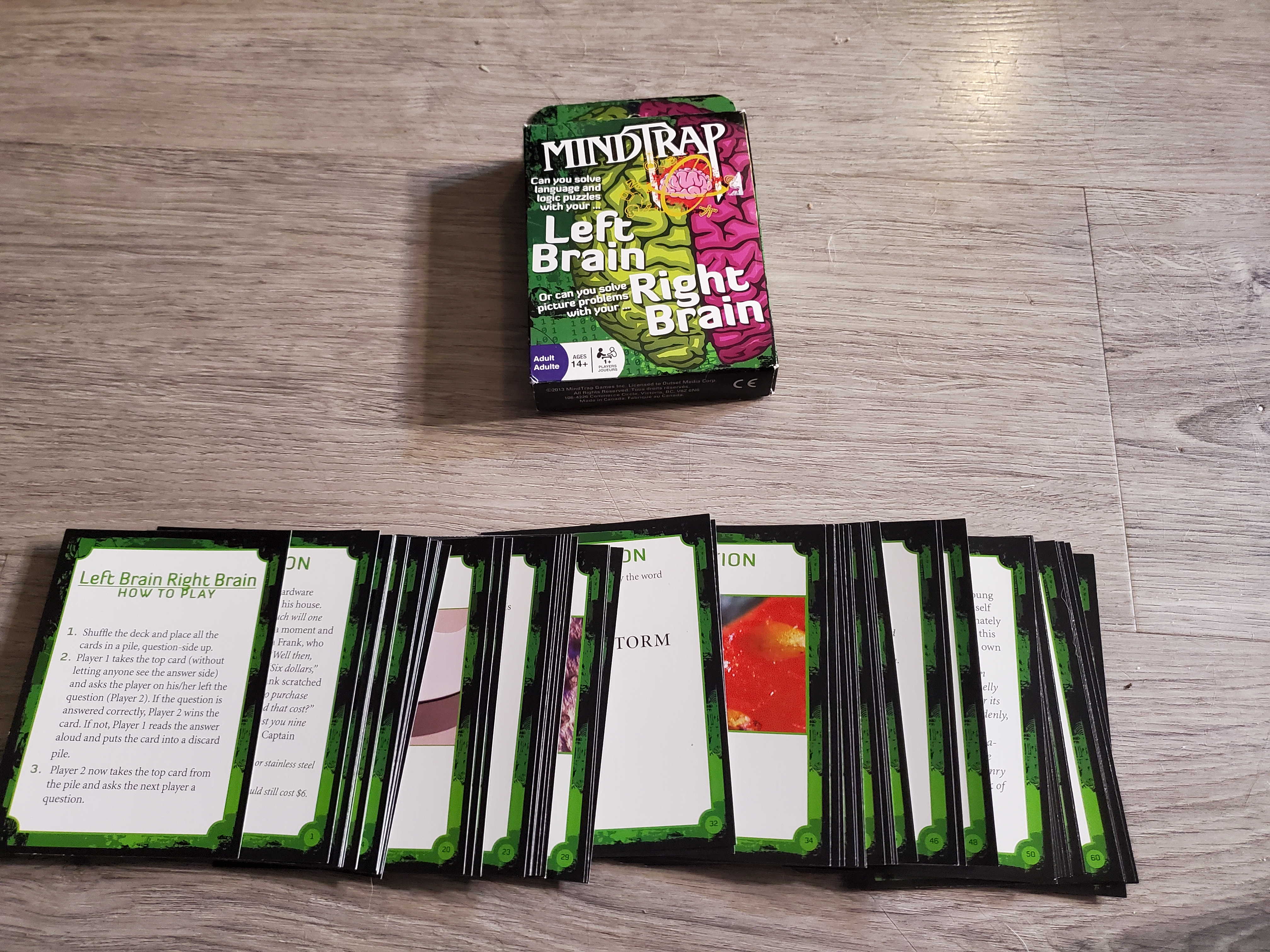 MindTrap Left Brain Right Brain