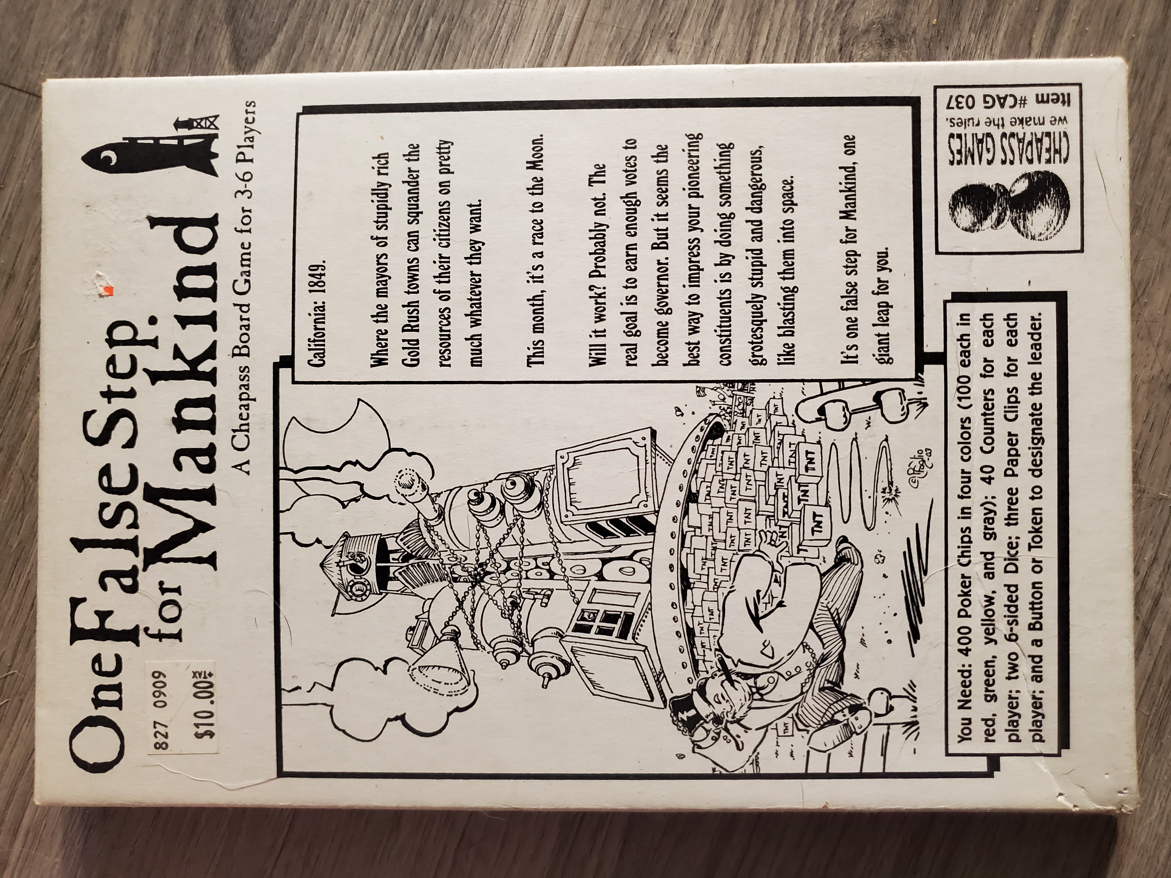 One False Step for Mankind