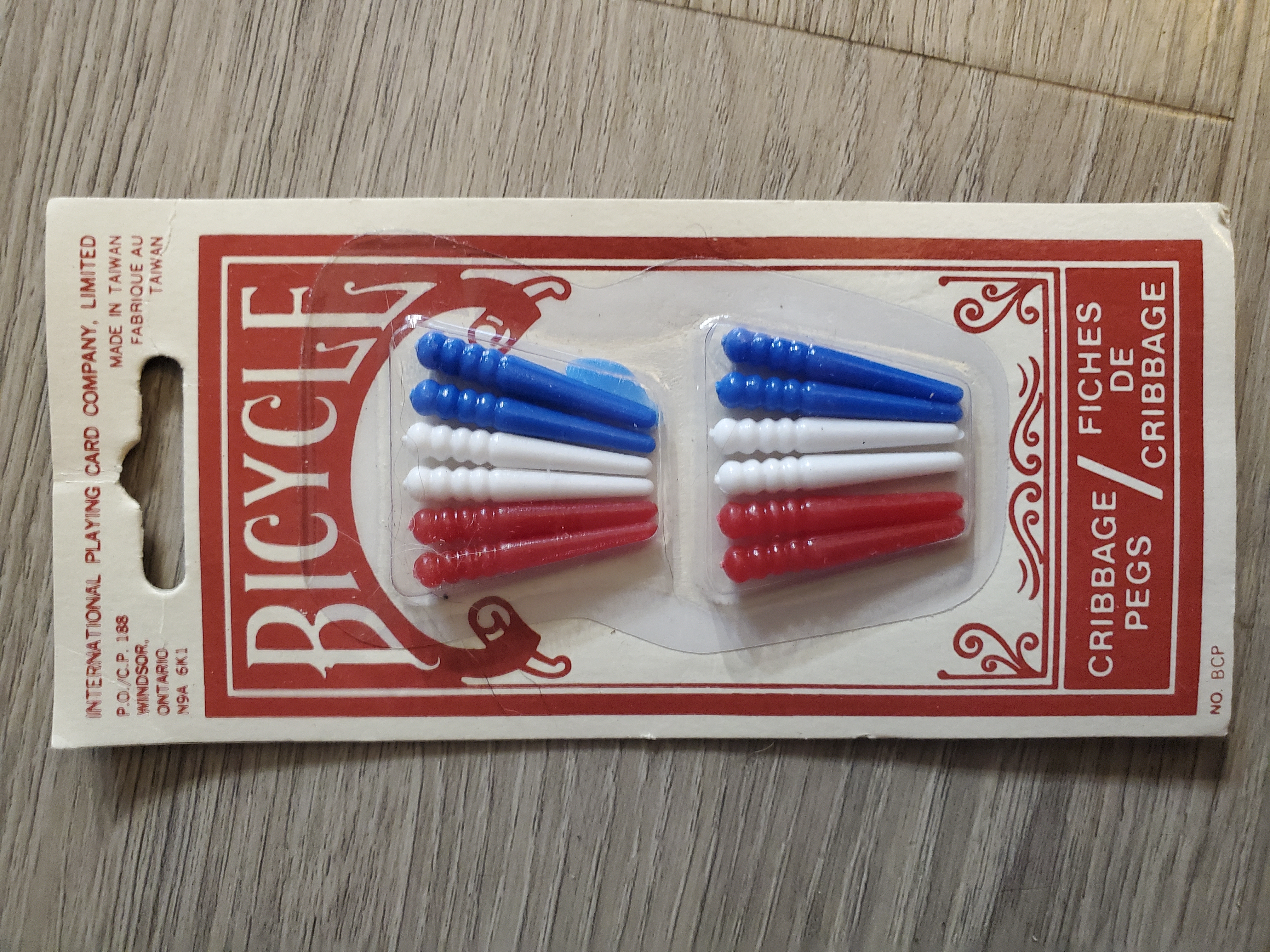 Bicycle Cribbage Pegs