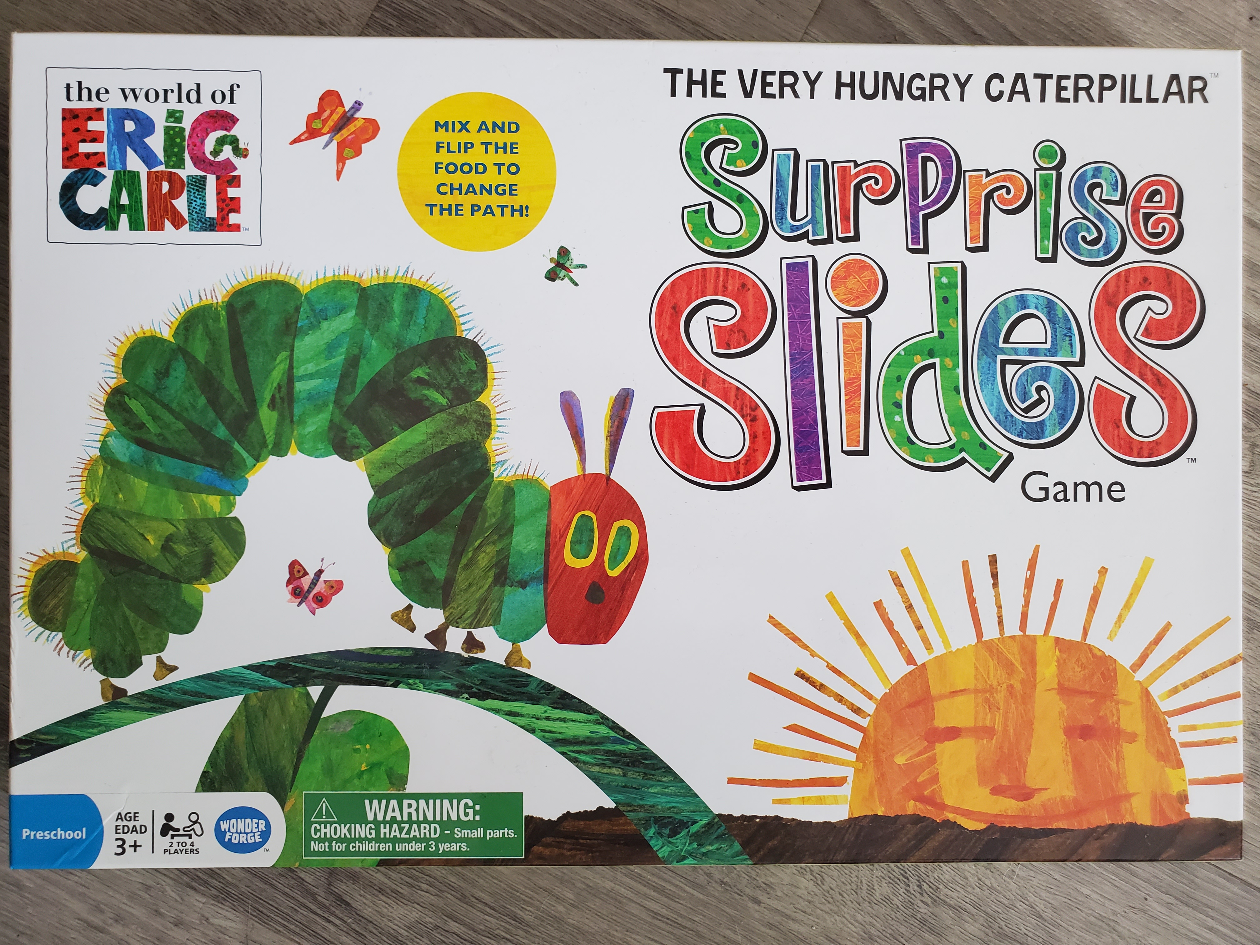 Eric Carle's The Very Hungry Caterpillar Surprise Slides Game
