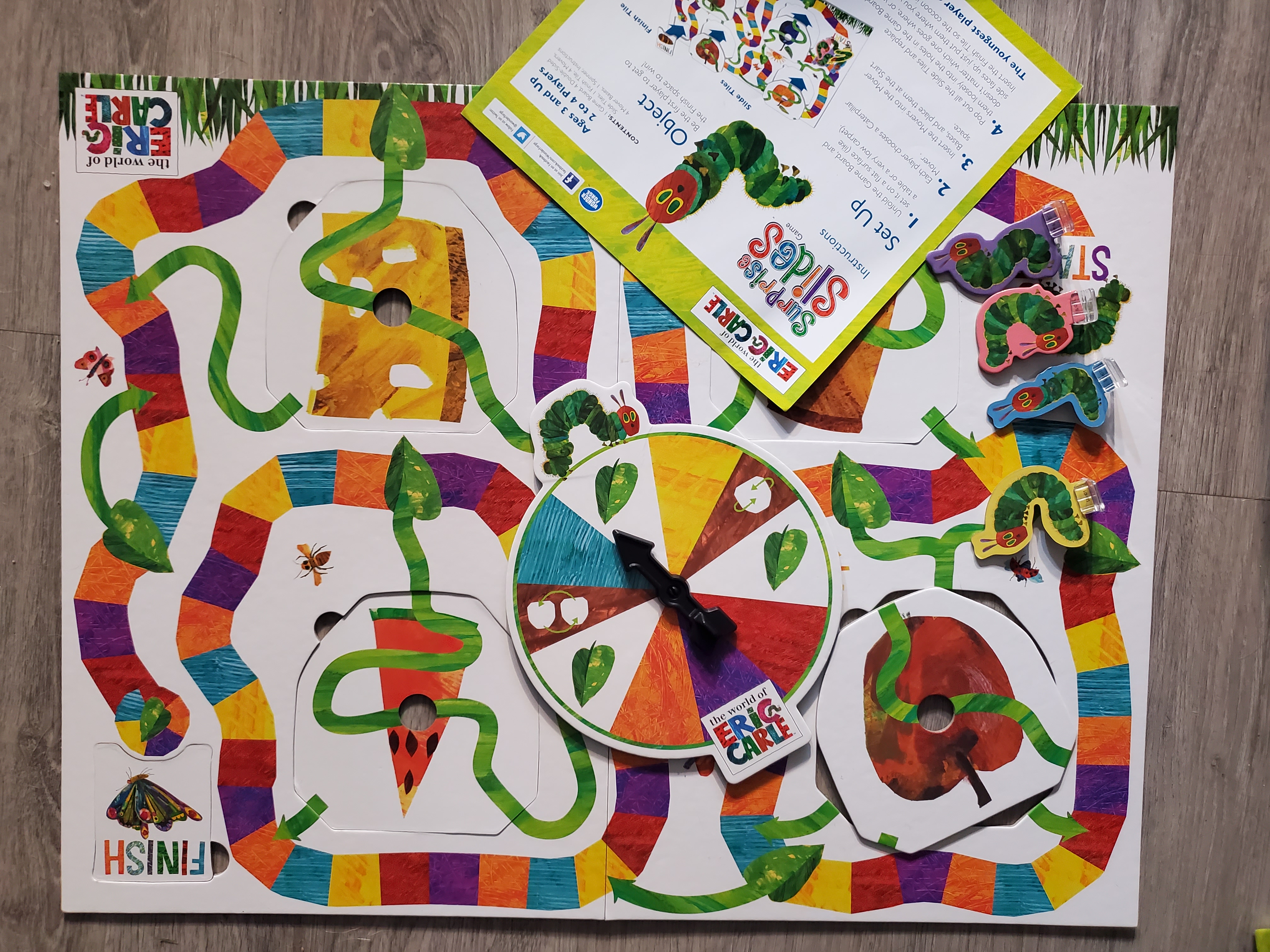 Eric Carle's The Very Hungry Caterpillar Surprise Slides Game