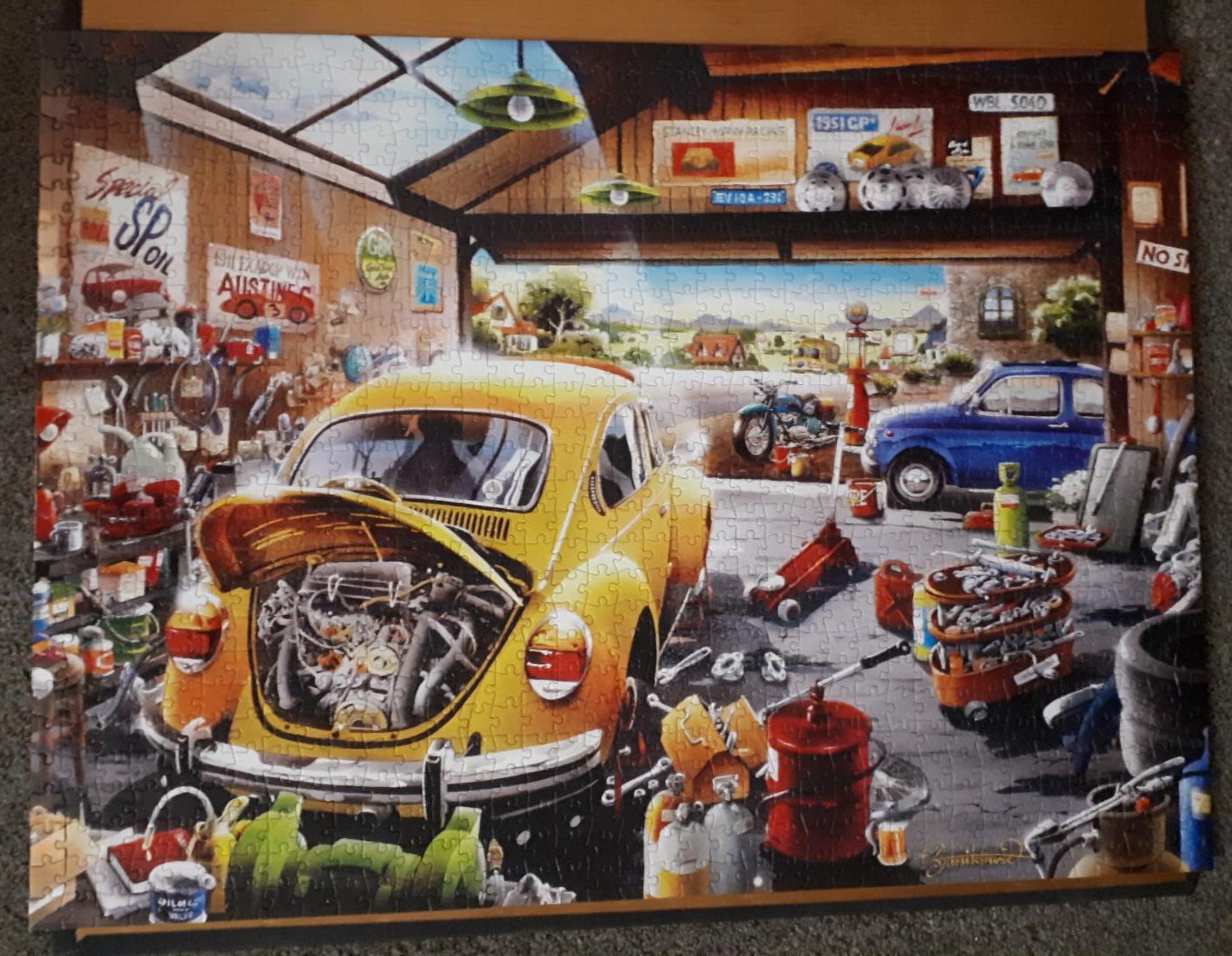 Cartoon World : Sam's Garage