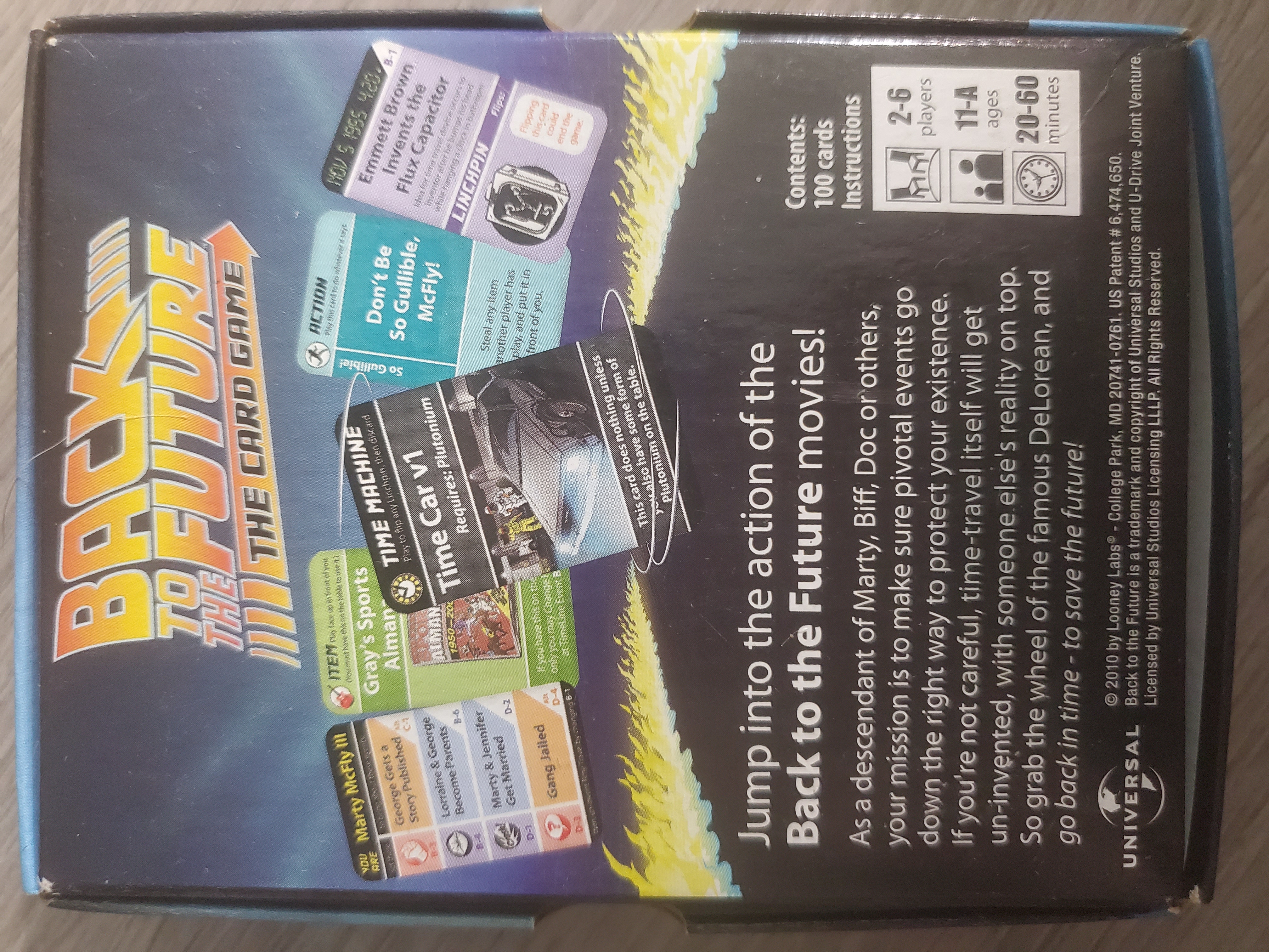 Back to the Future: The Card Game