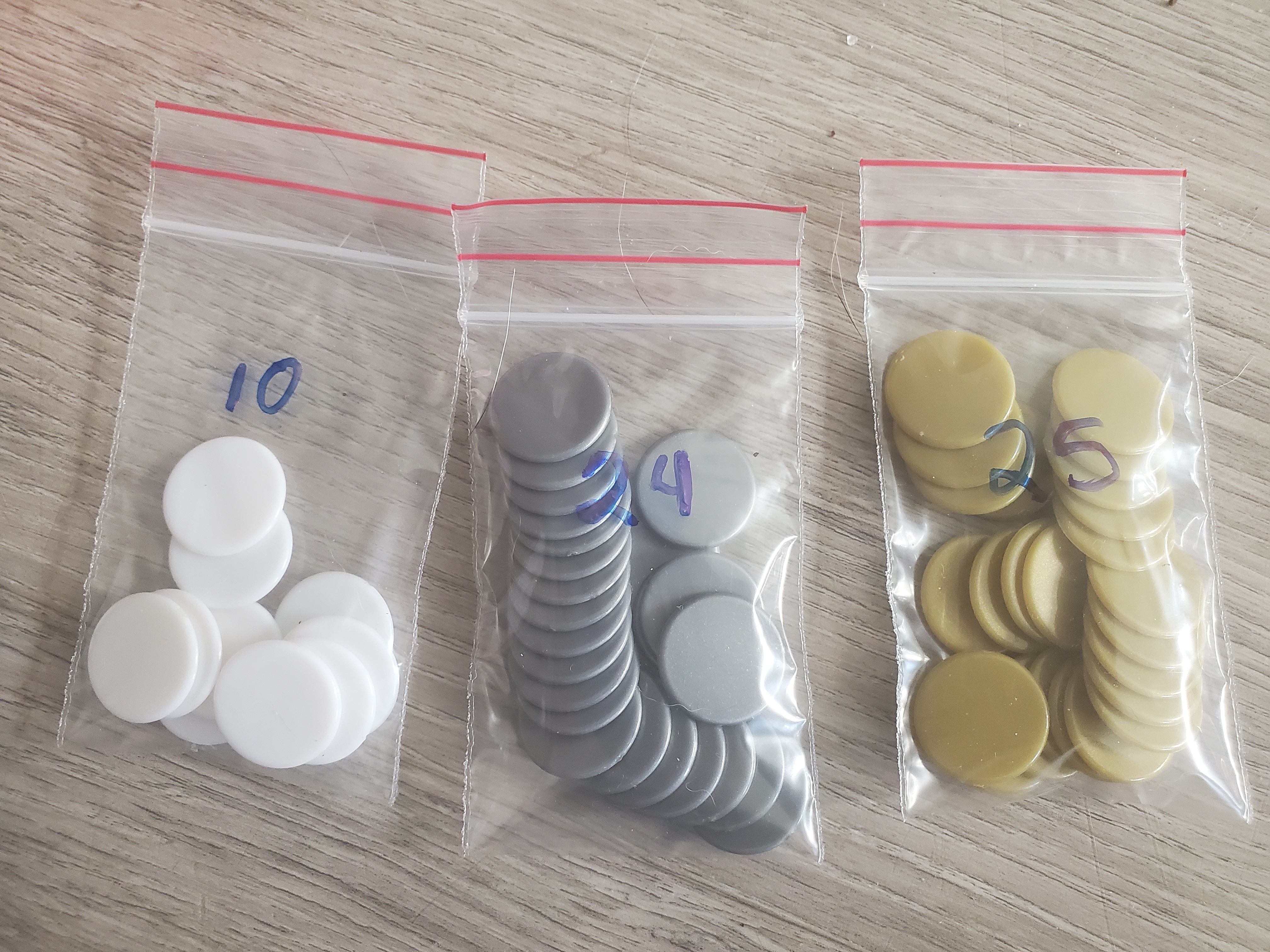 Spare parts - Plastic Chips