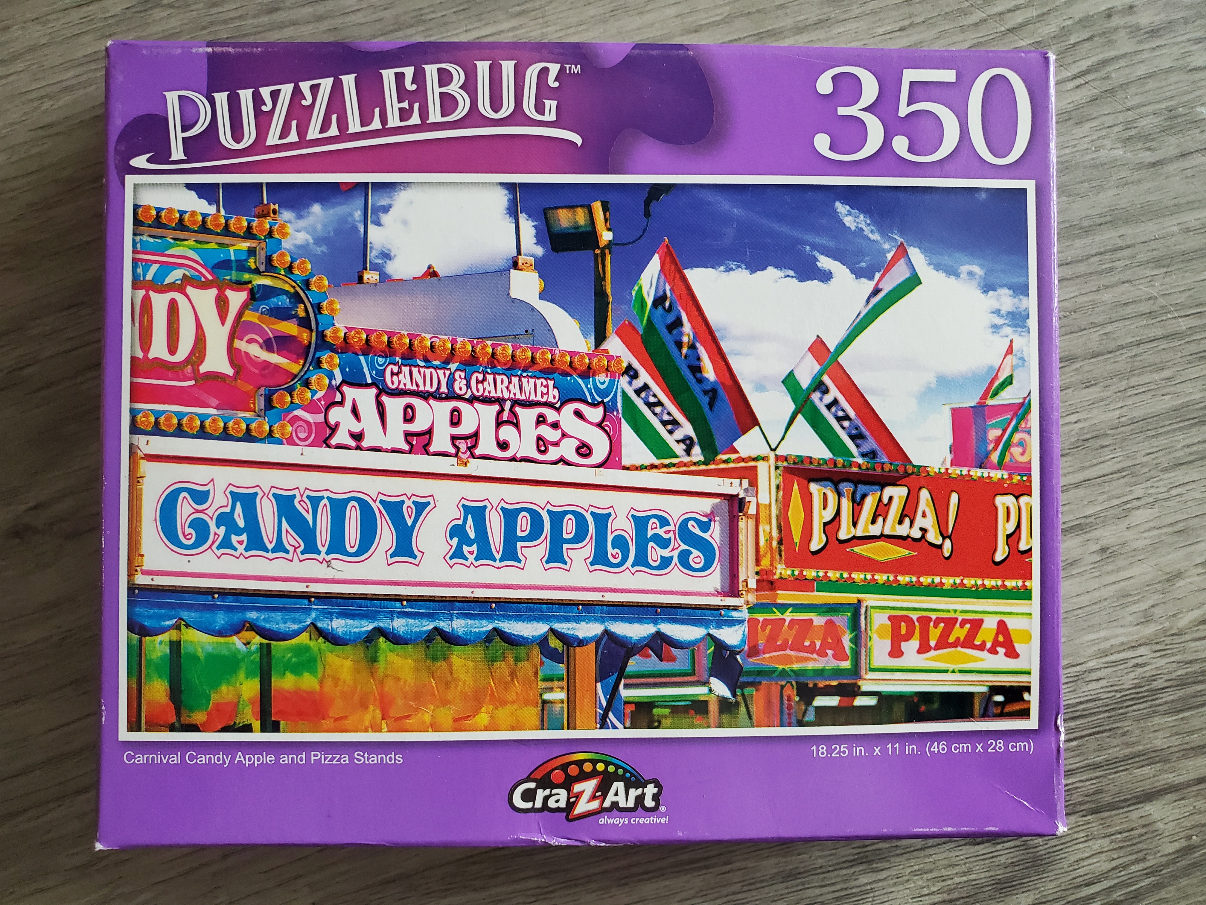 Carnival Candy Apple and Pizza Stands