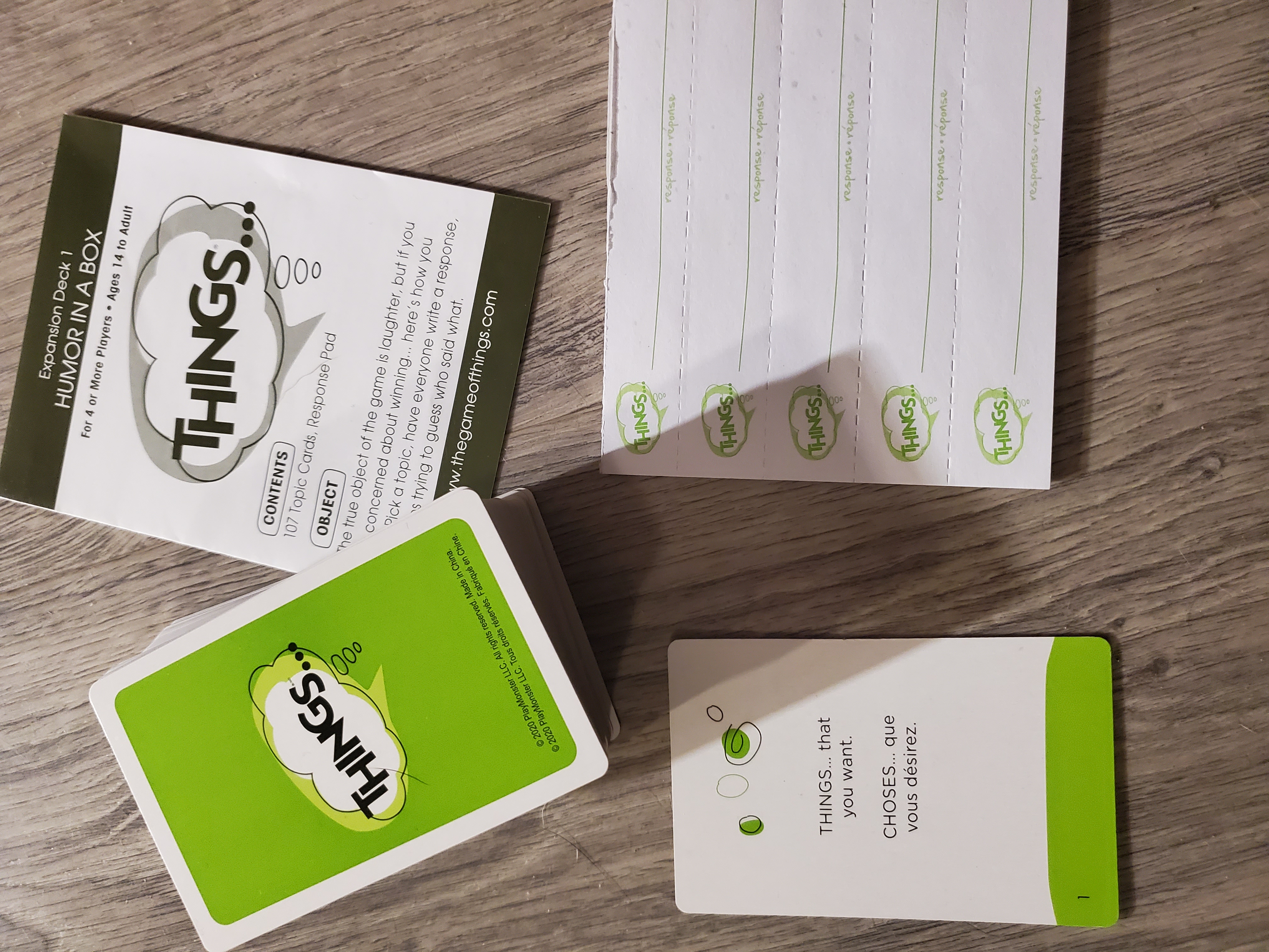 The Game of Things - Travel/Expansion 1