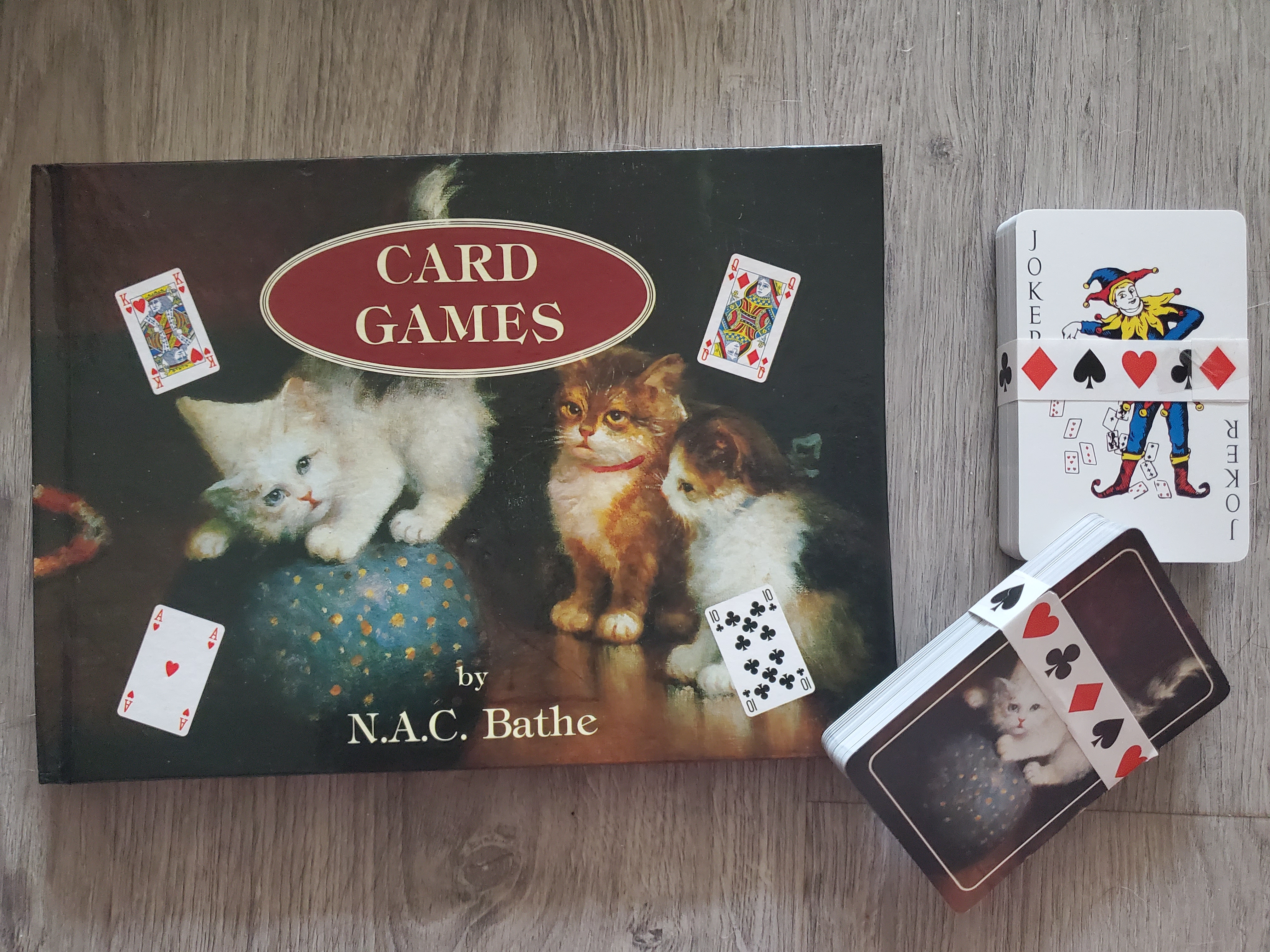Card Games Gift Set - Cats