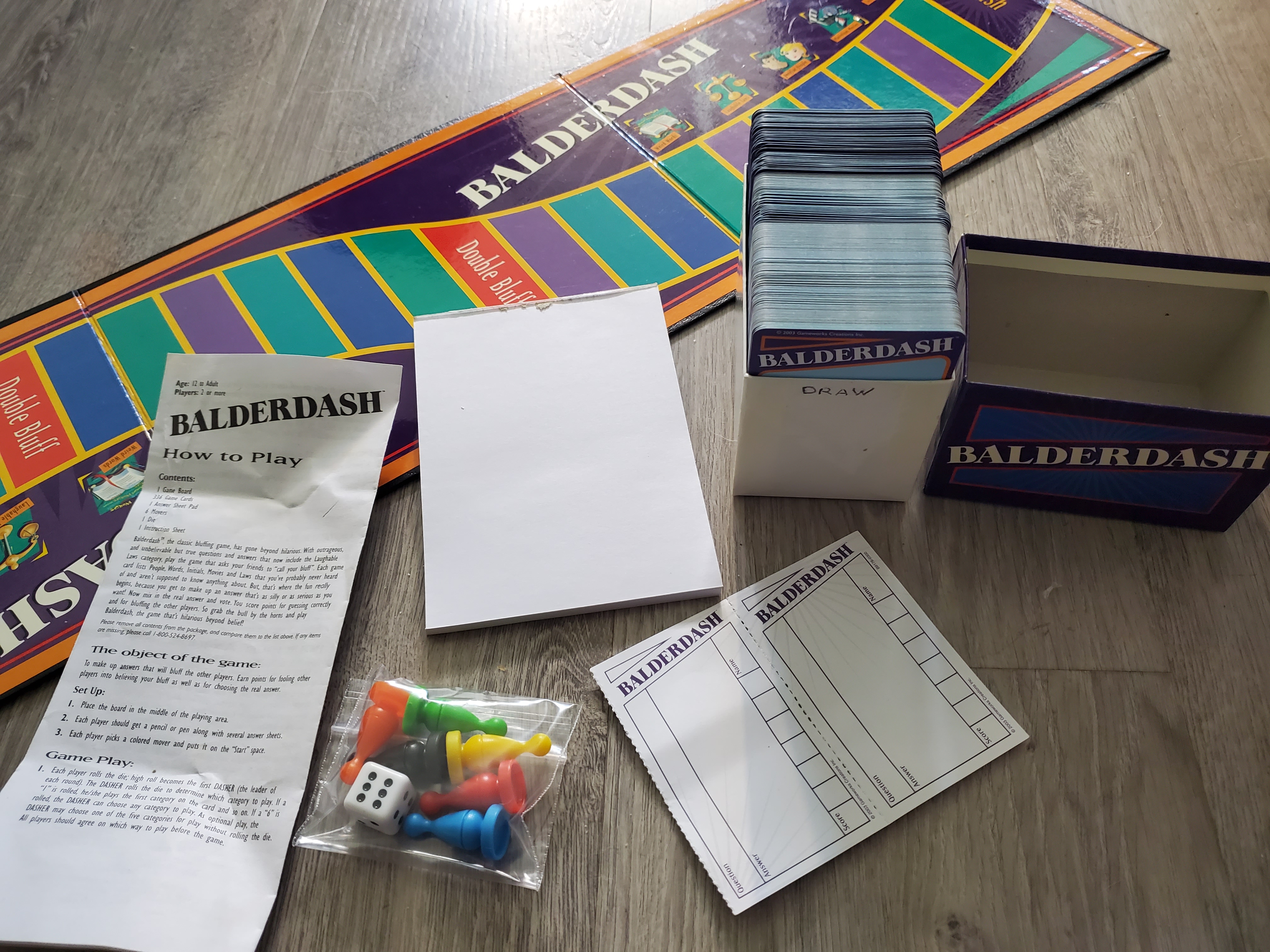 Balderdash (2003 edition)