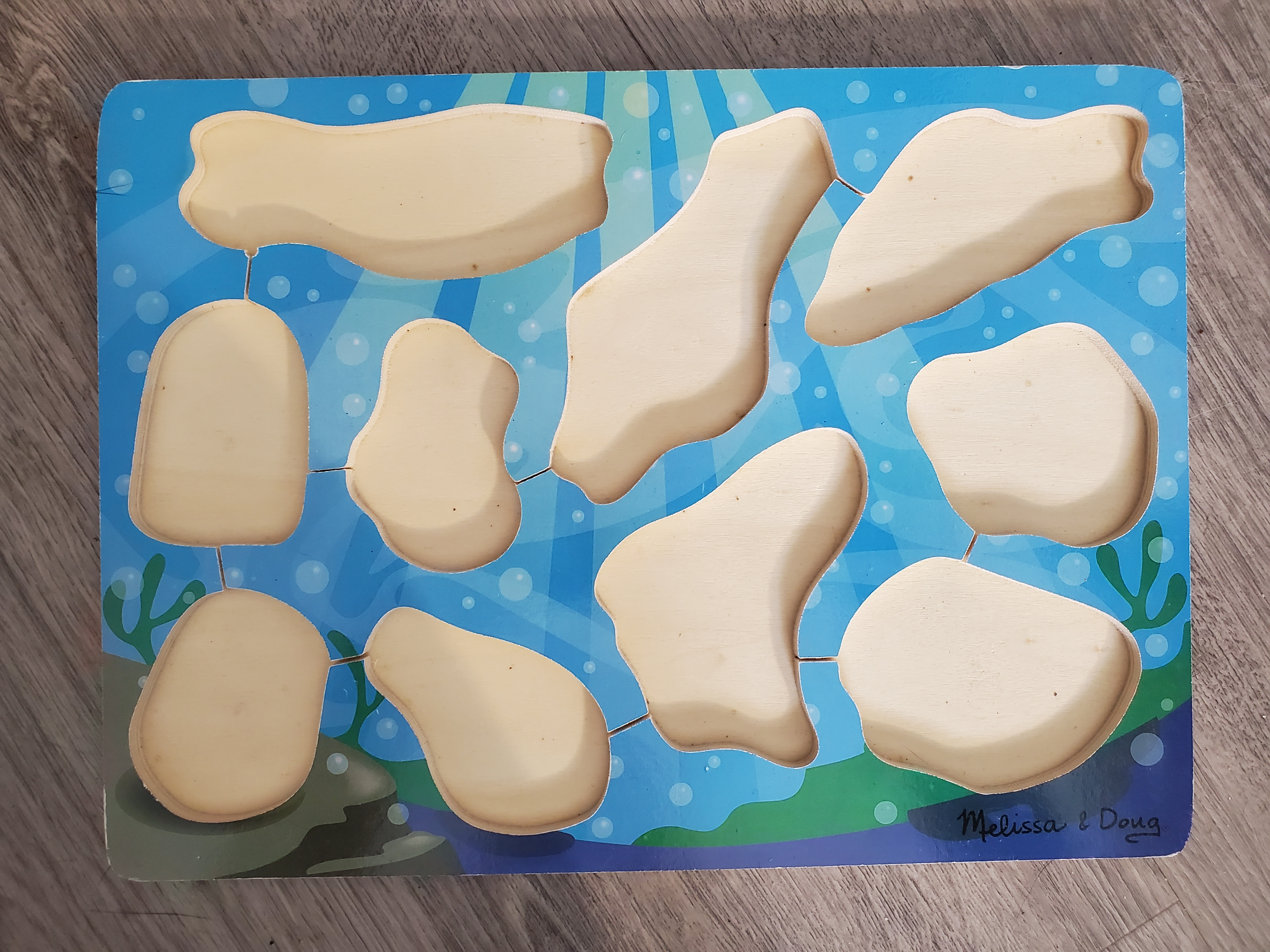Magnetic Wooden Game - Fishing