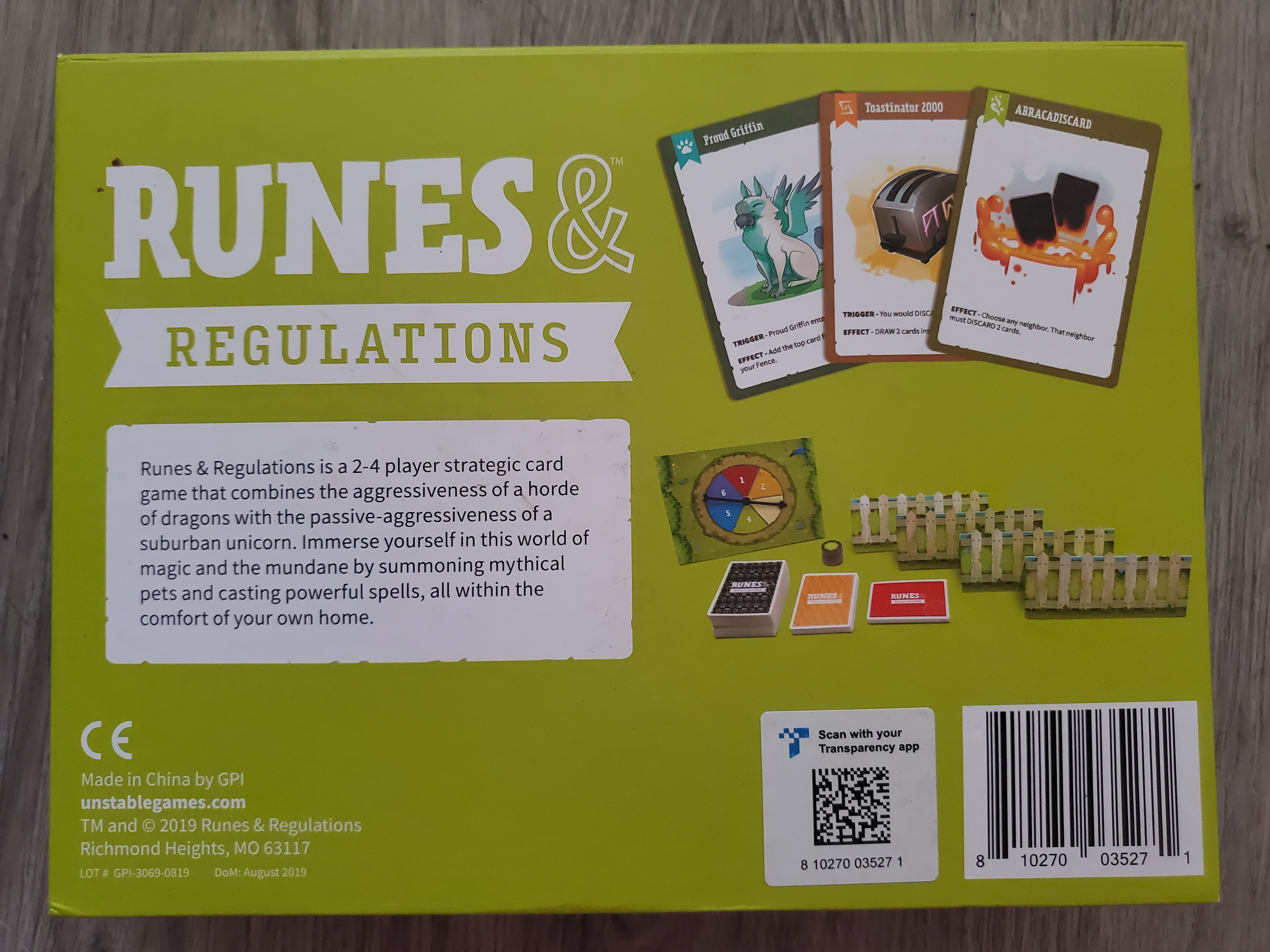 Runes & Regulations
