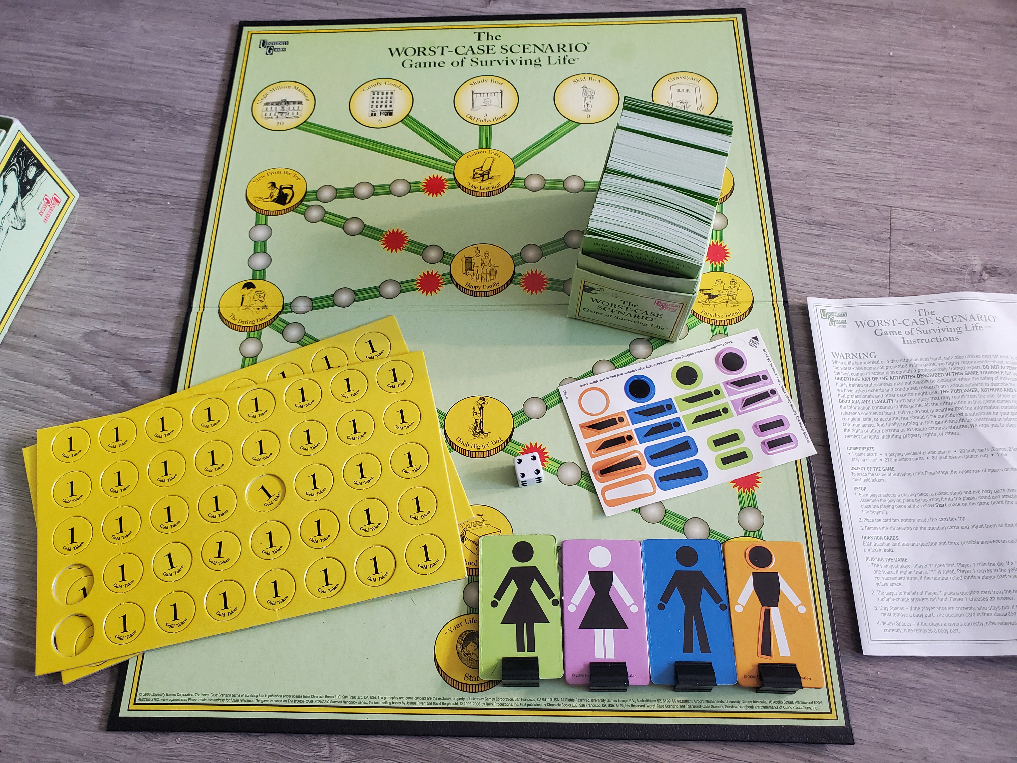 The Worst Case Scenario Game of Surviving Life