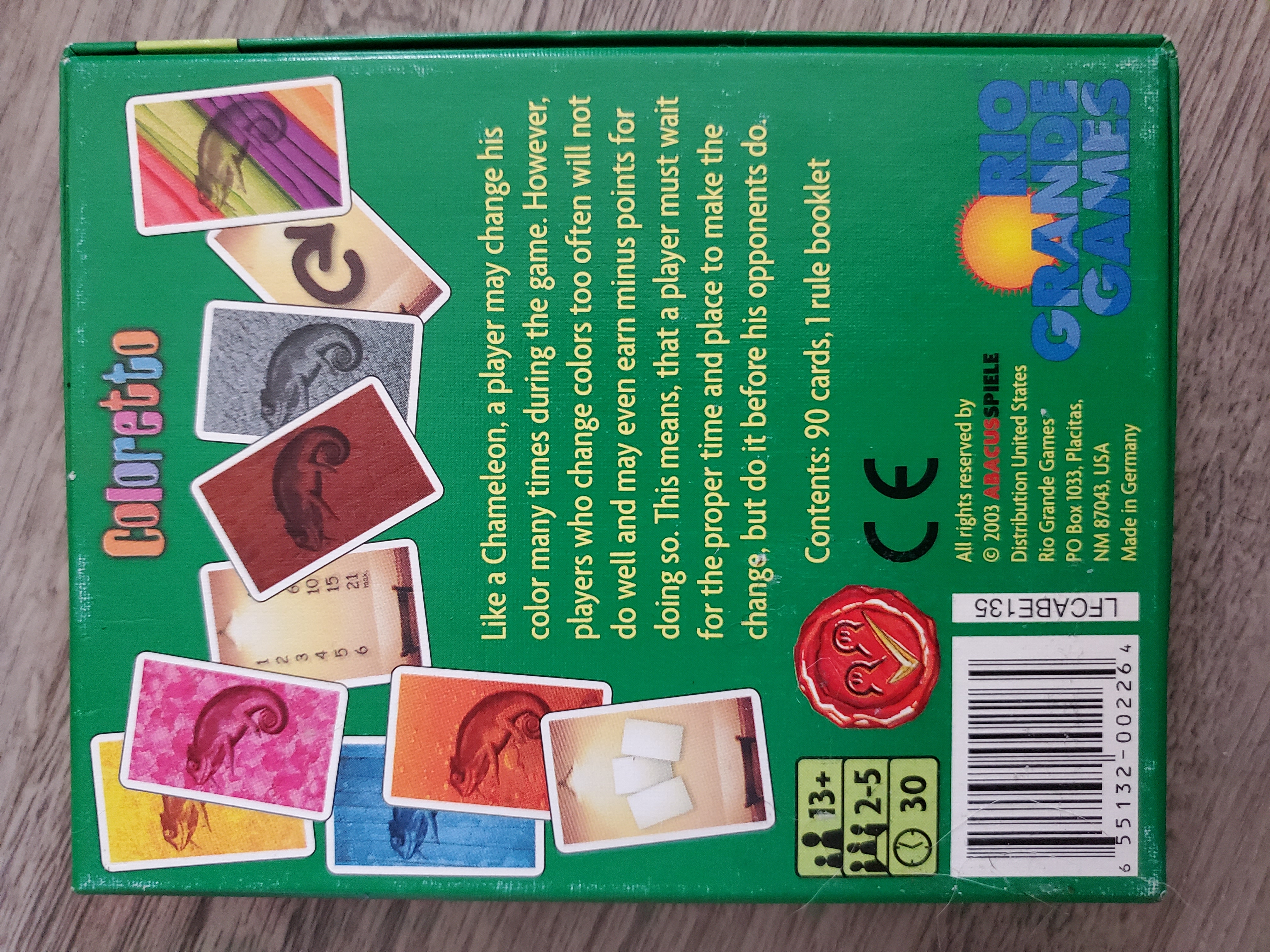 Coloretto (2003 edition)