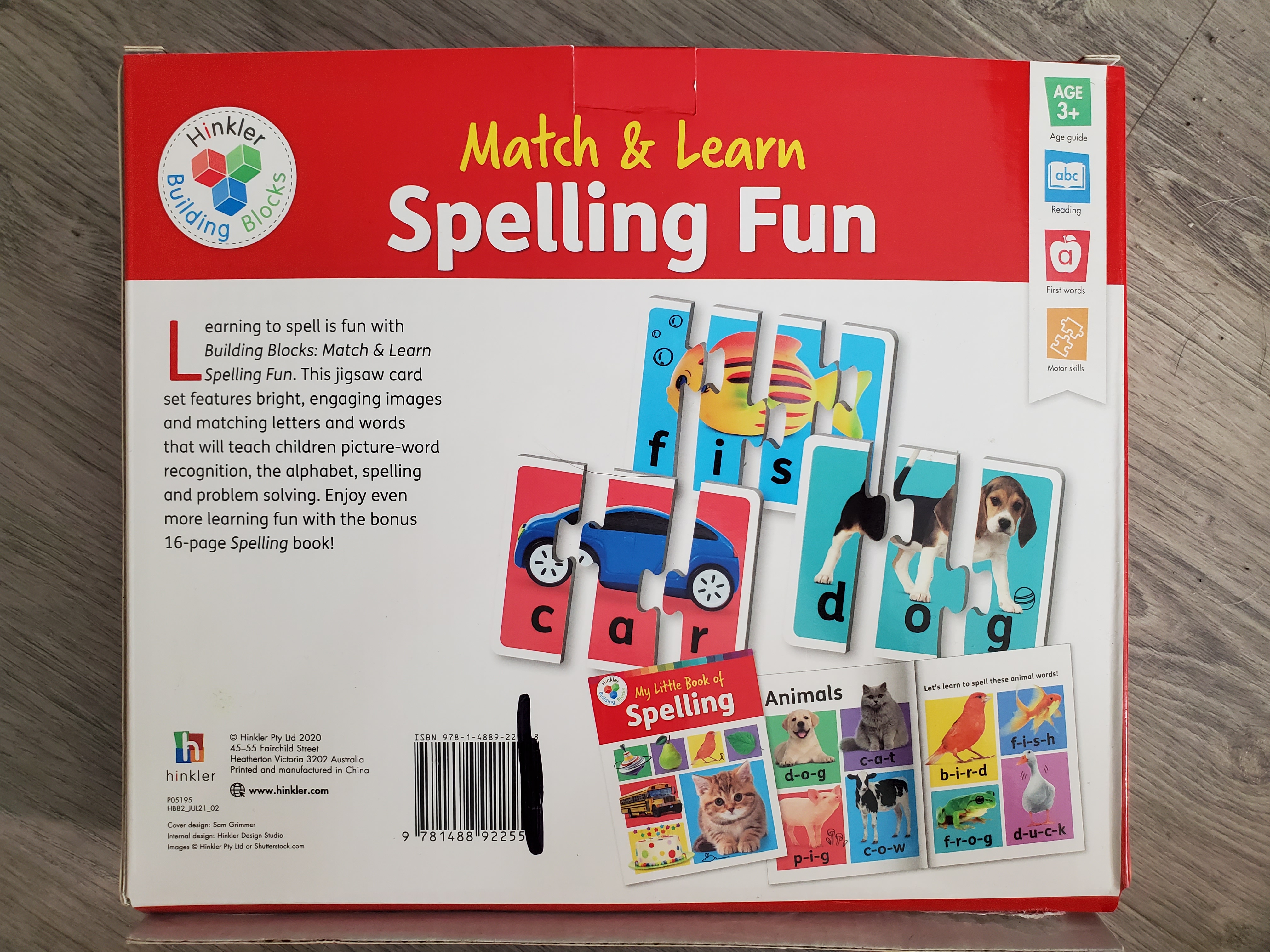 Match & Learn Spelling Fun