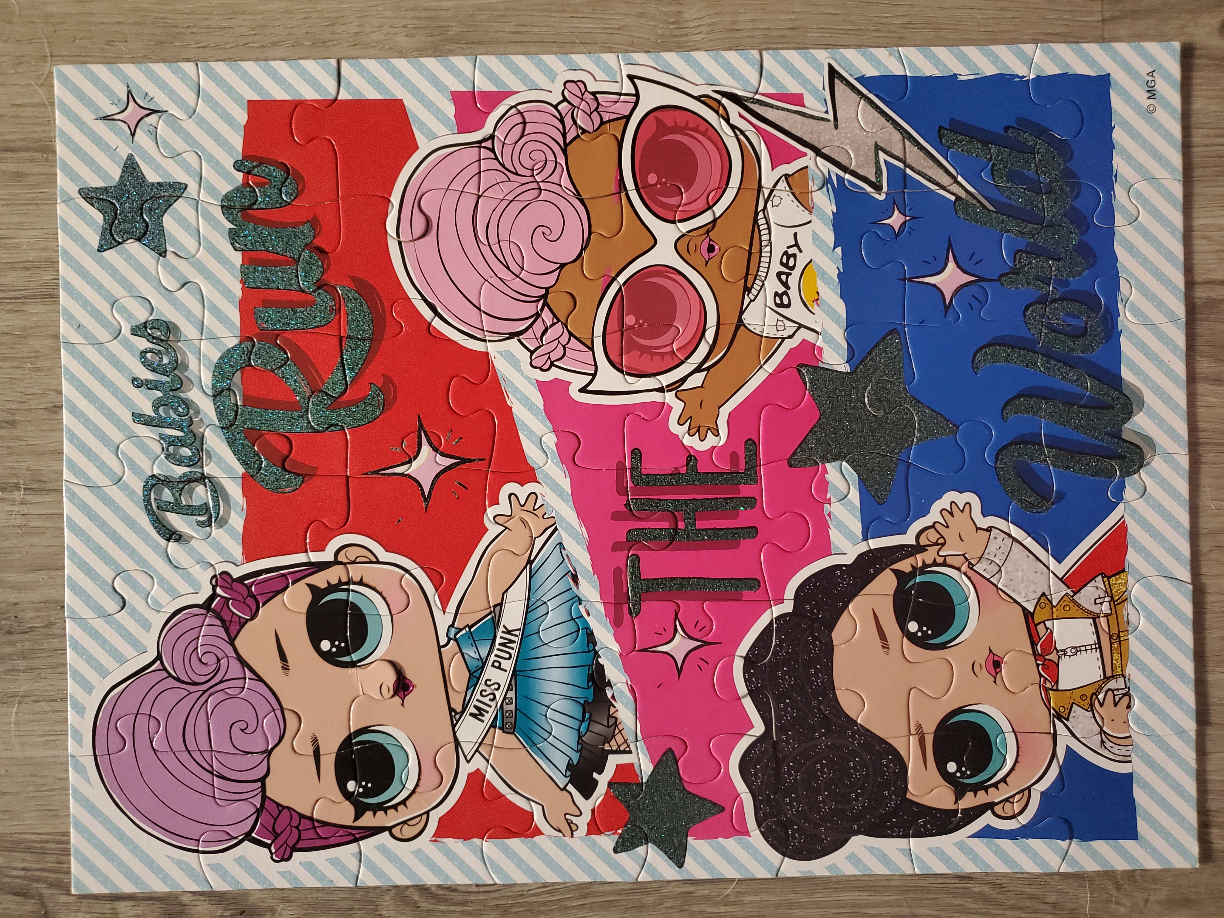 LOL Surprise Glitter Puzzle "Babies Run the World"
