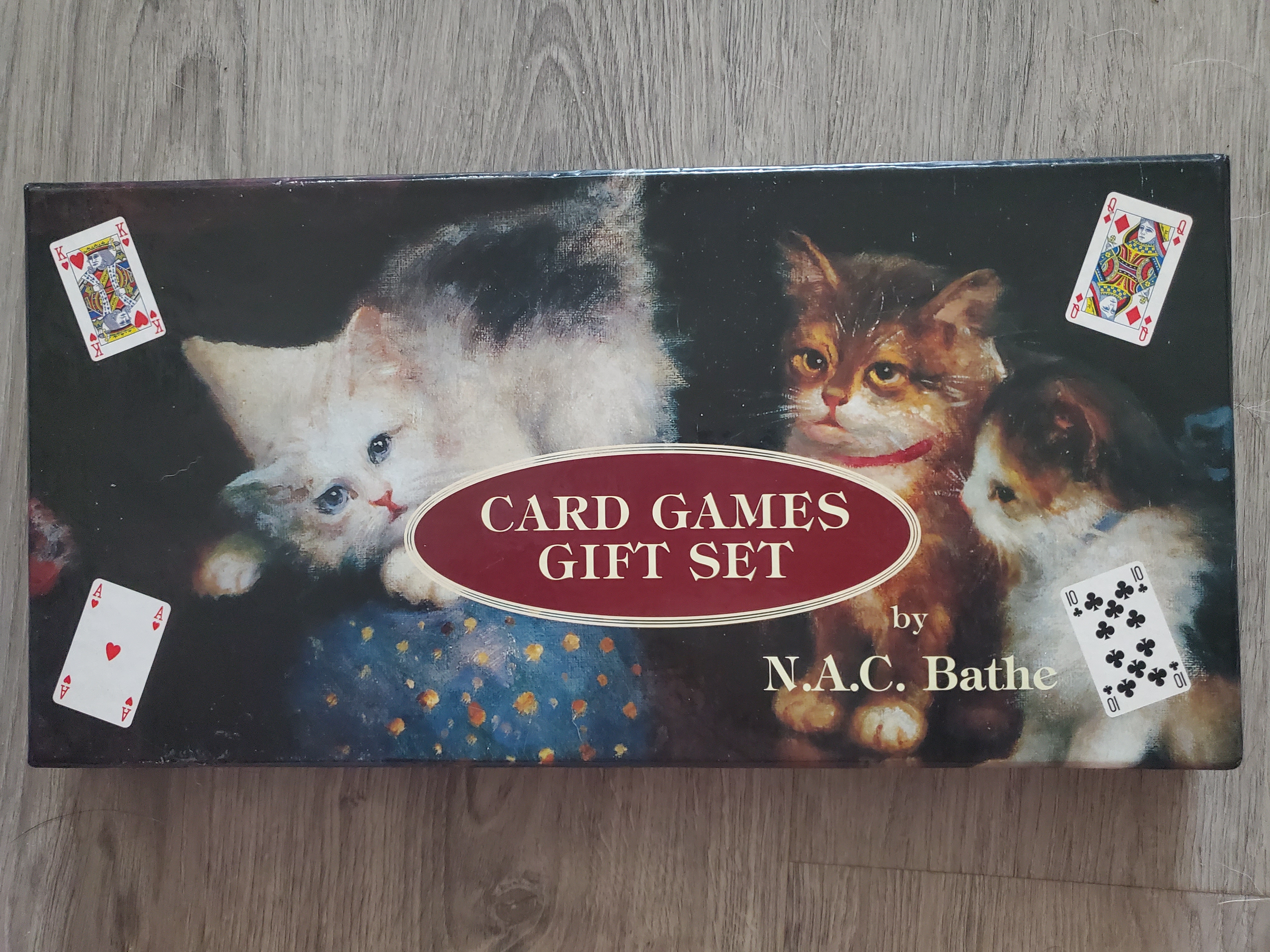 Card Games Gift Set - Cats