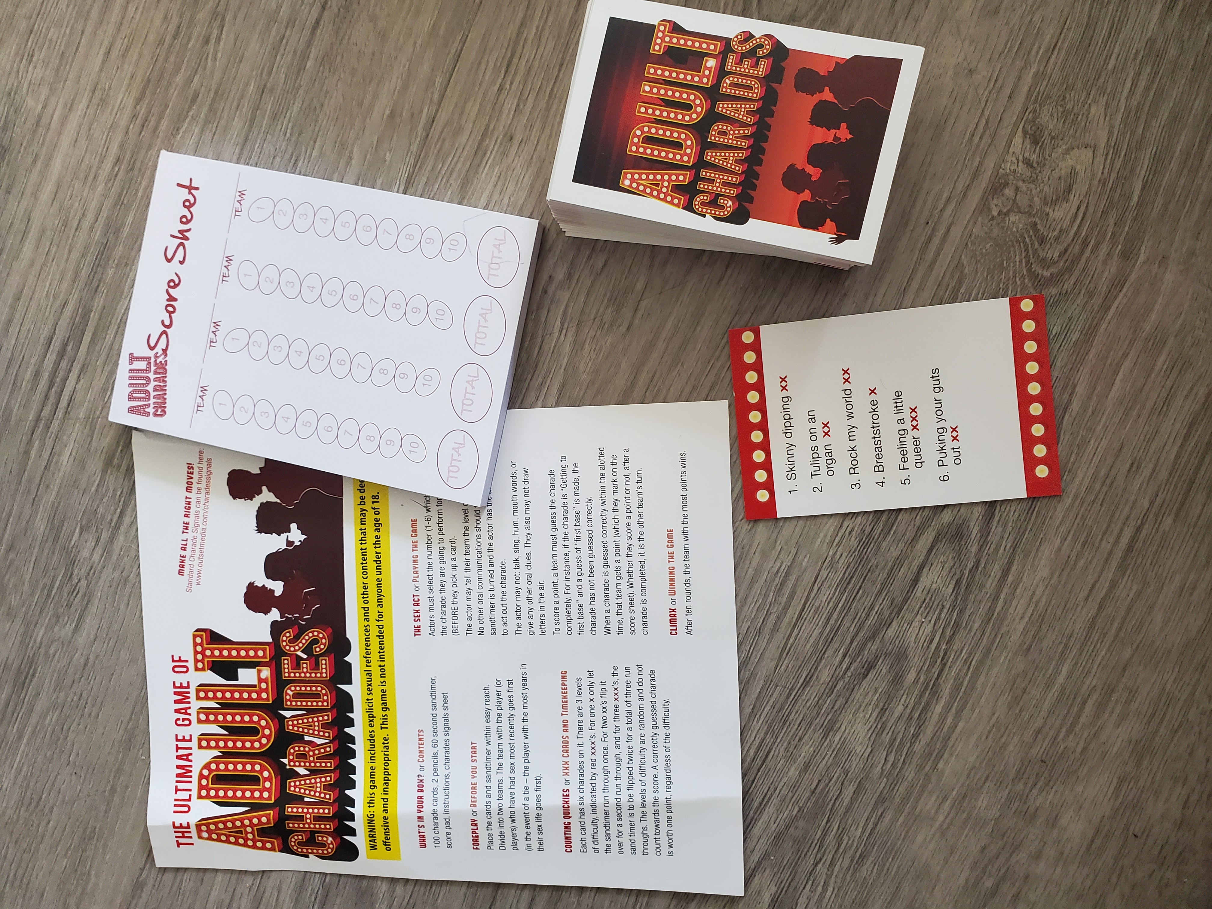 The Ultimate Game of Adult Charades