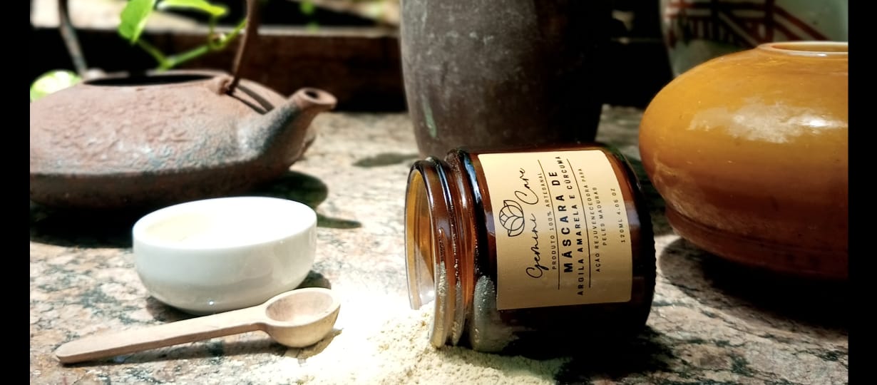 MÁSCARA DE ARGILA AMARELA