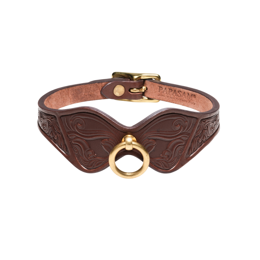 NS PAPA SAM COLLAR - Tied Whisper