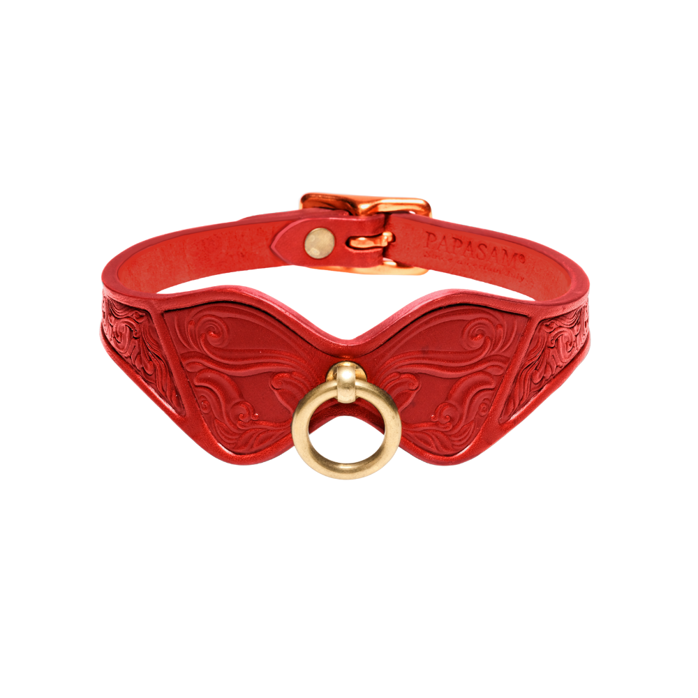 NS PAPA SAM COLLAR - Tied Whisper