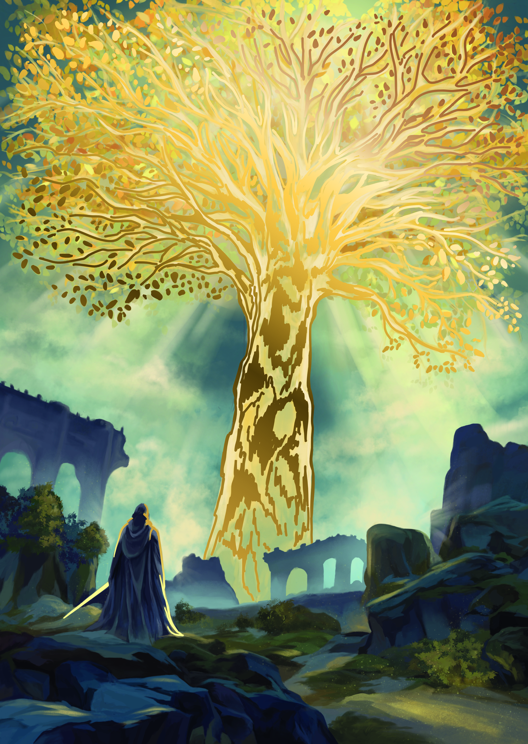 Erdtree - Foil Print Edition