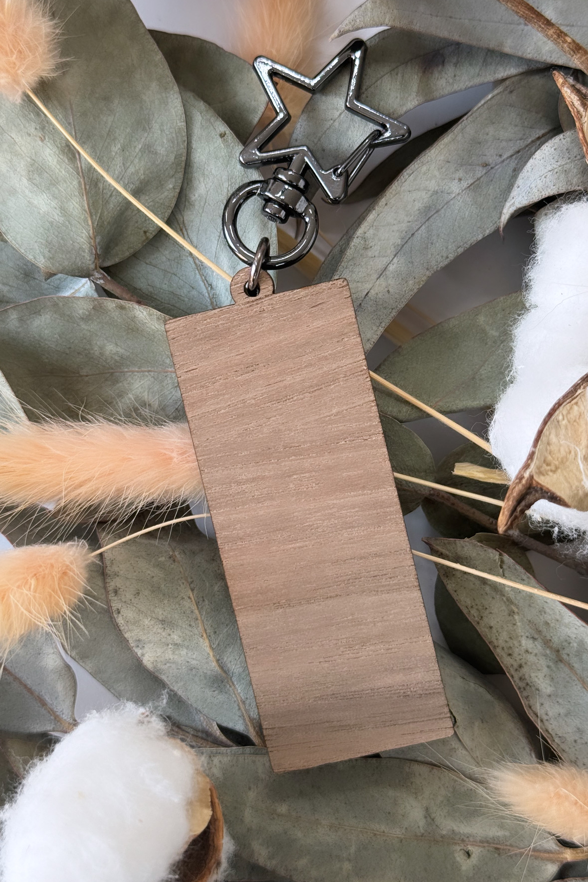 Wooden Keychain Manga