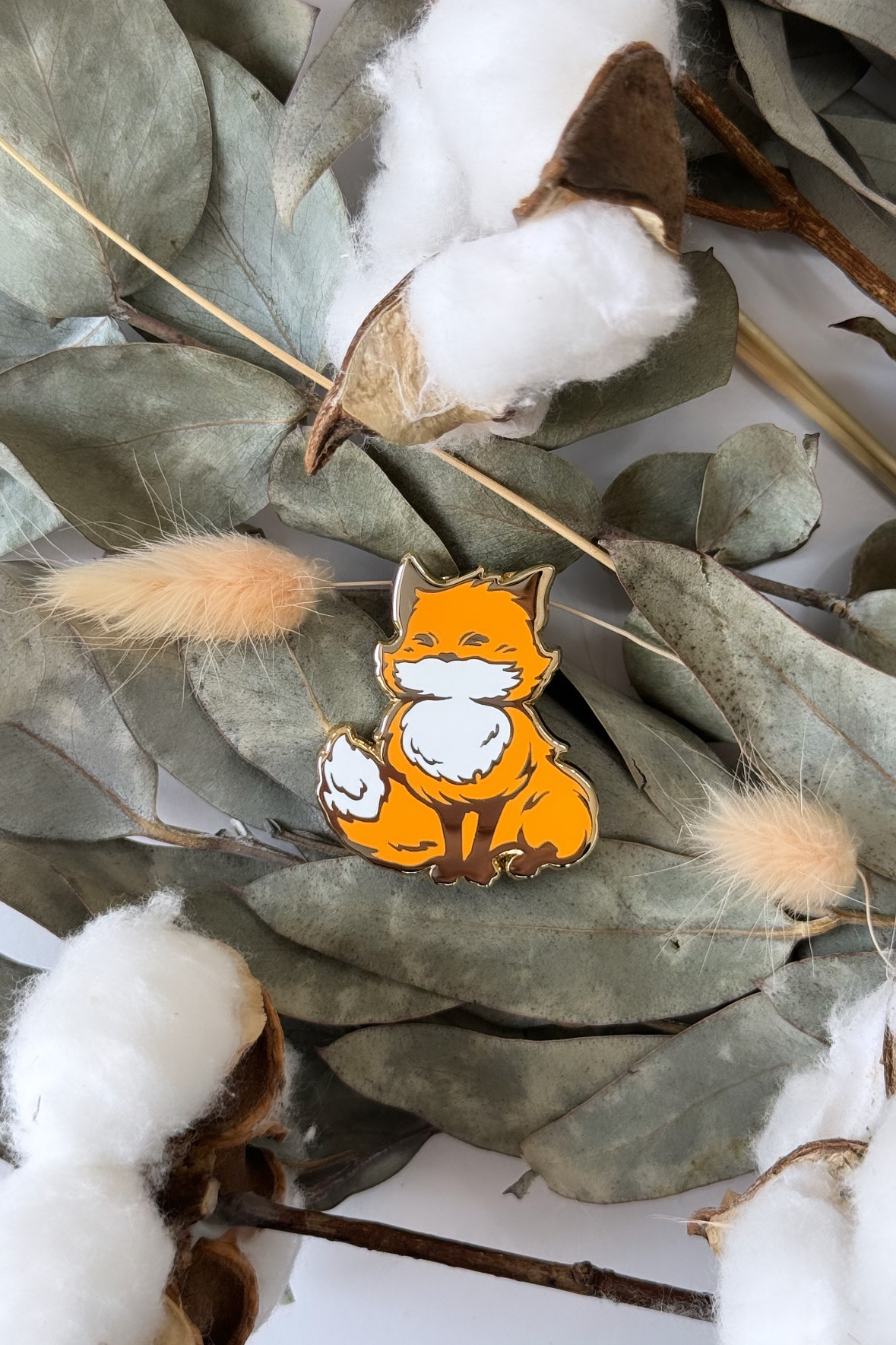 Enamel Pin Fox