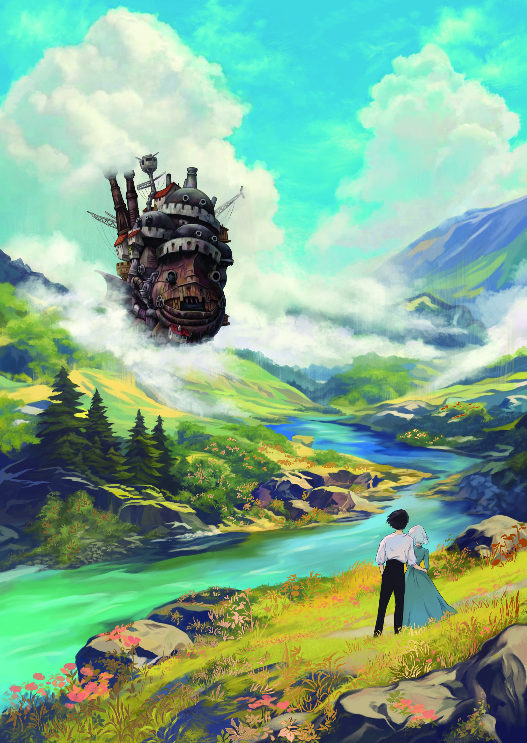 Beyond The Clouds - Foil Print Edition