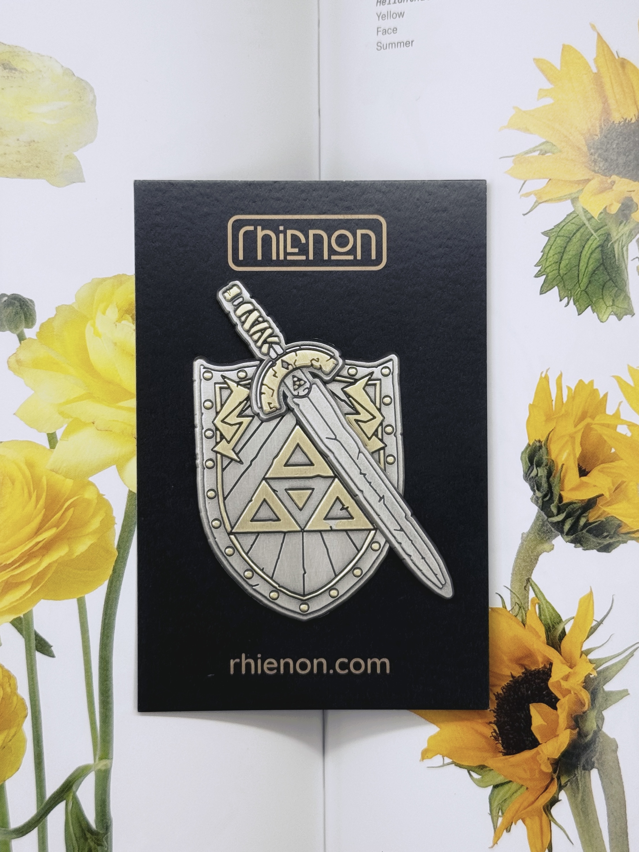 Sword and Shield Pin Set