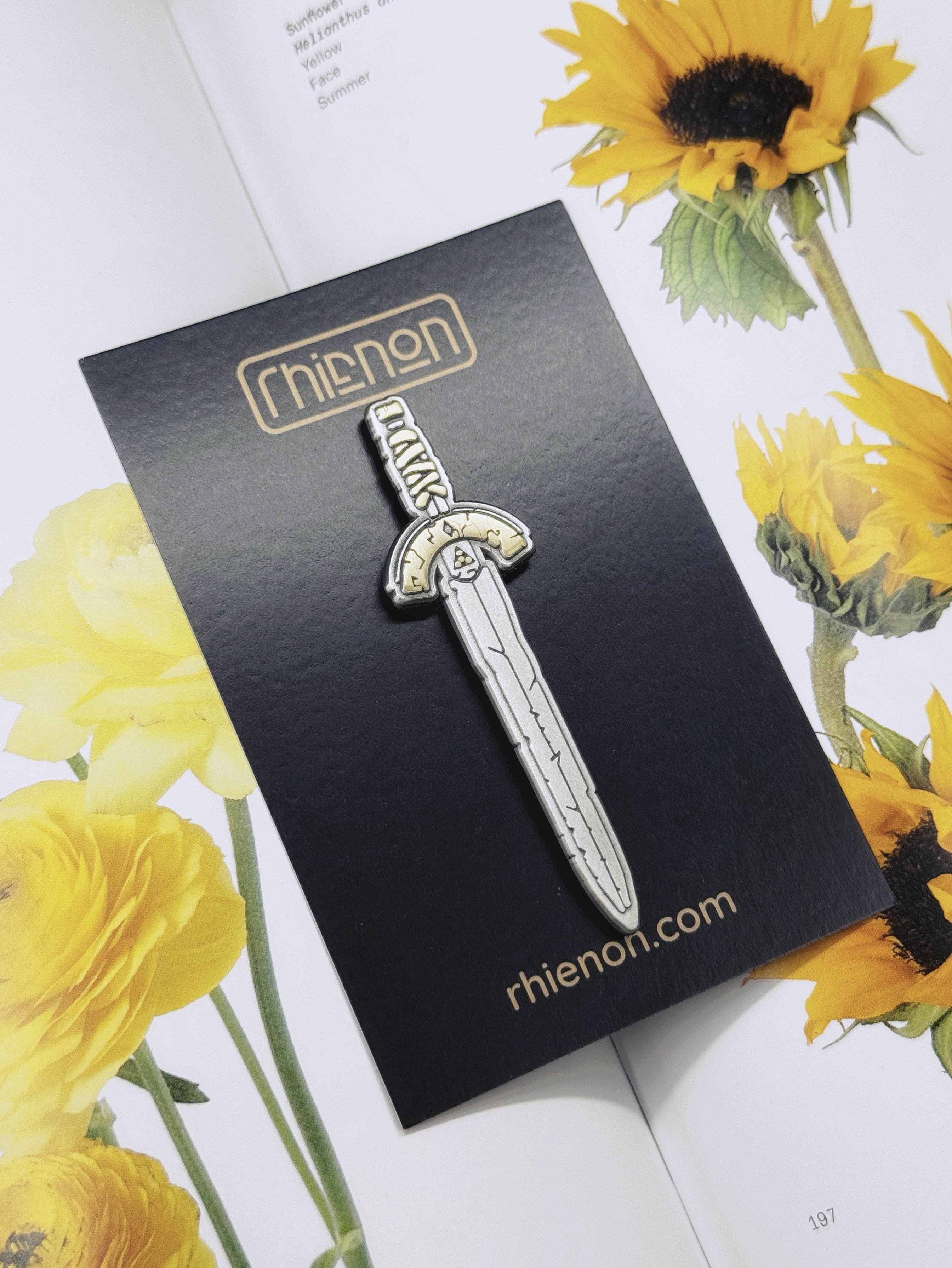 Sword and Shield Pin Set