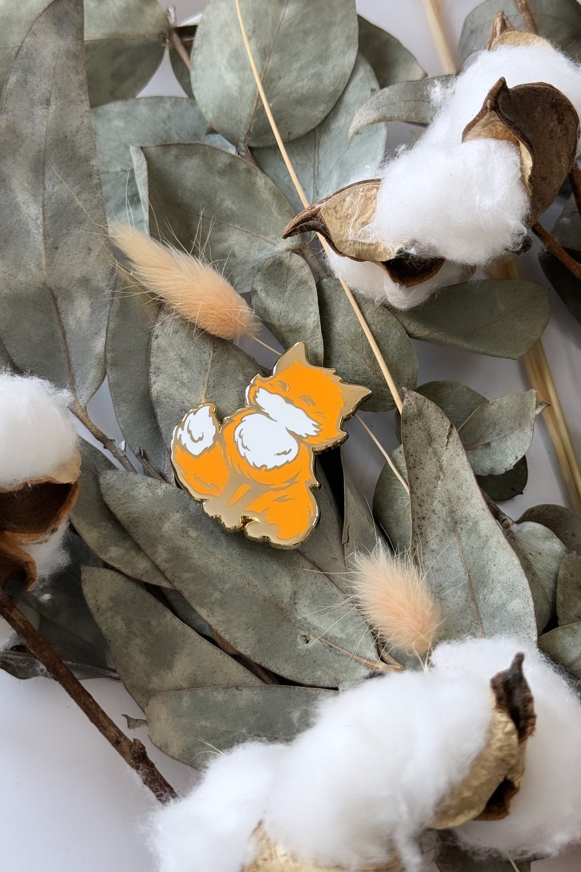 Enamel Pin Fox